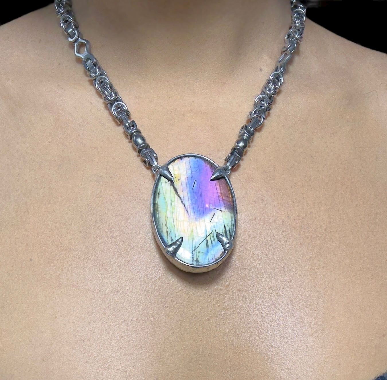 Aarav | Labradorite Necklace