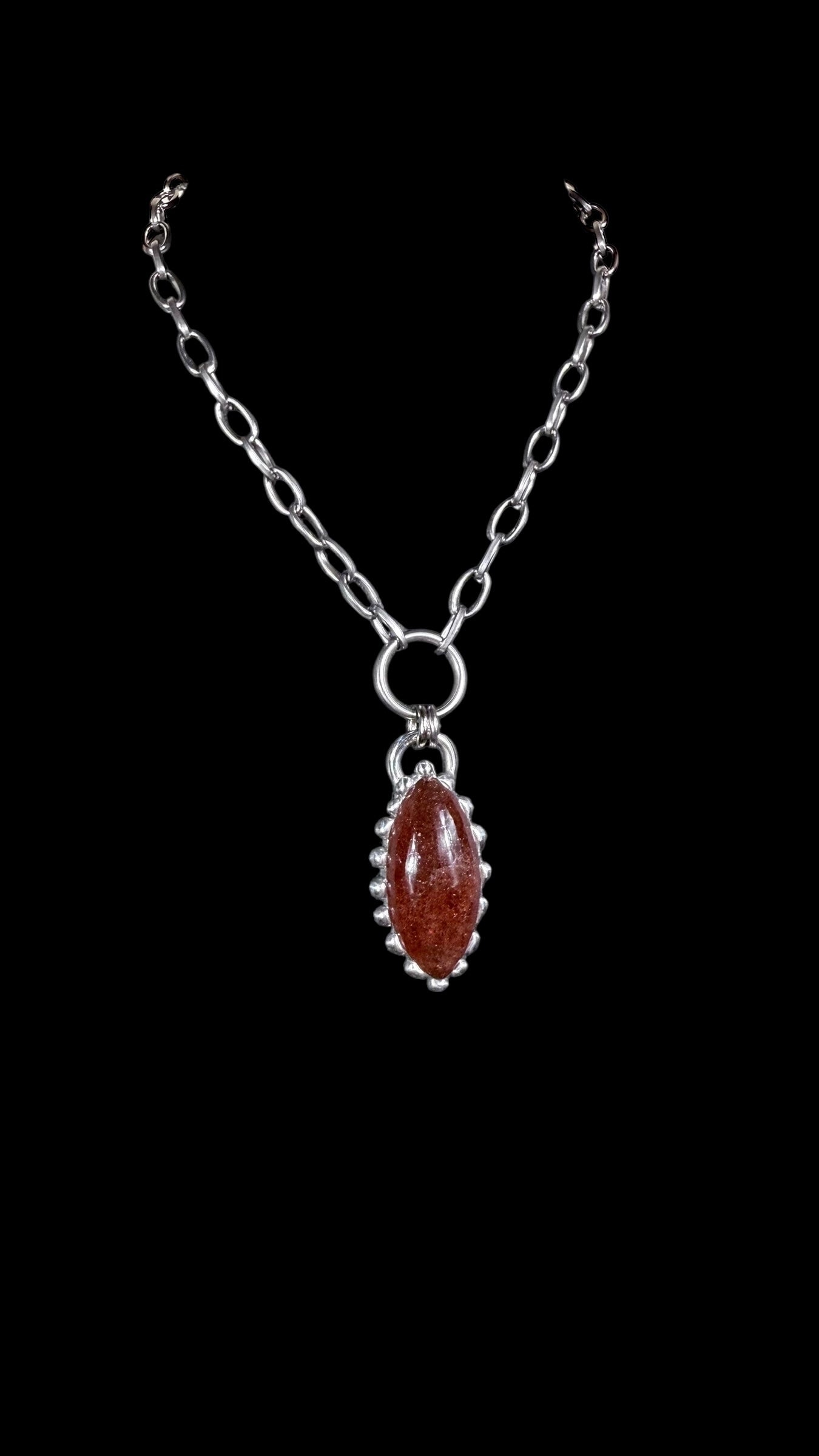 Etana | Cherry Quartz Necklace