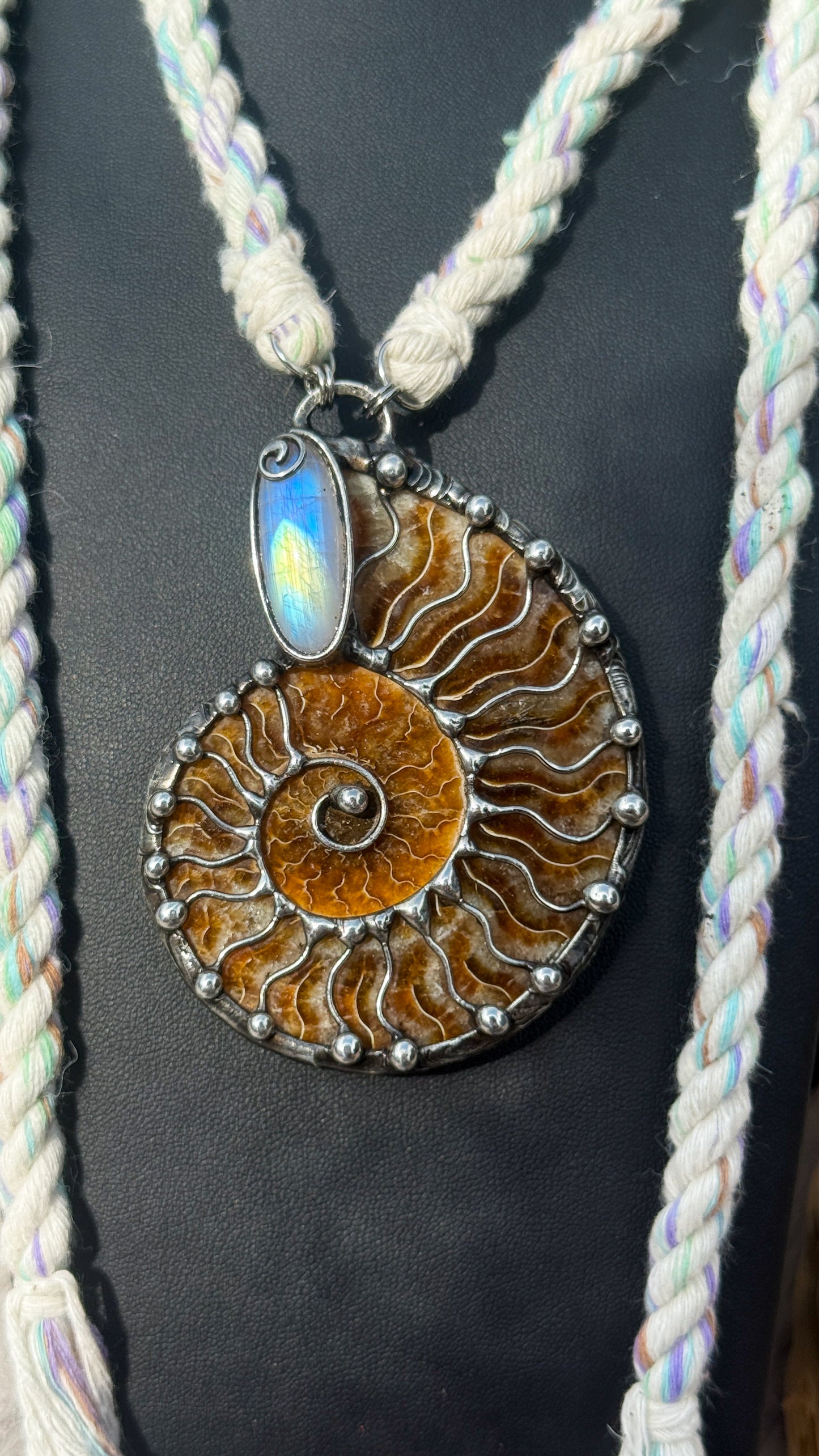 Ananta | Ammonite Necklace
