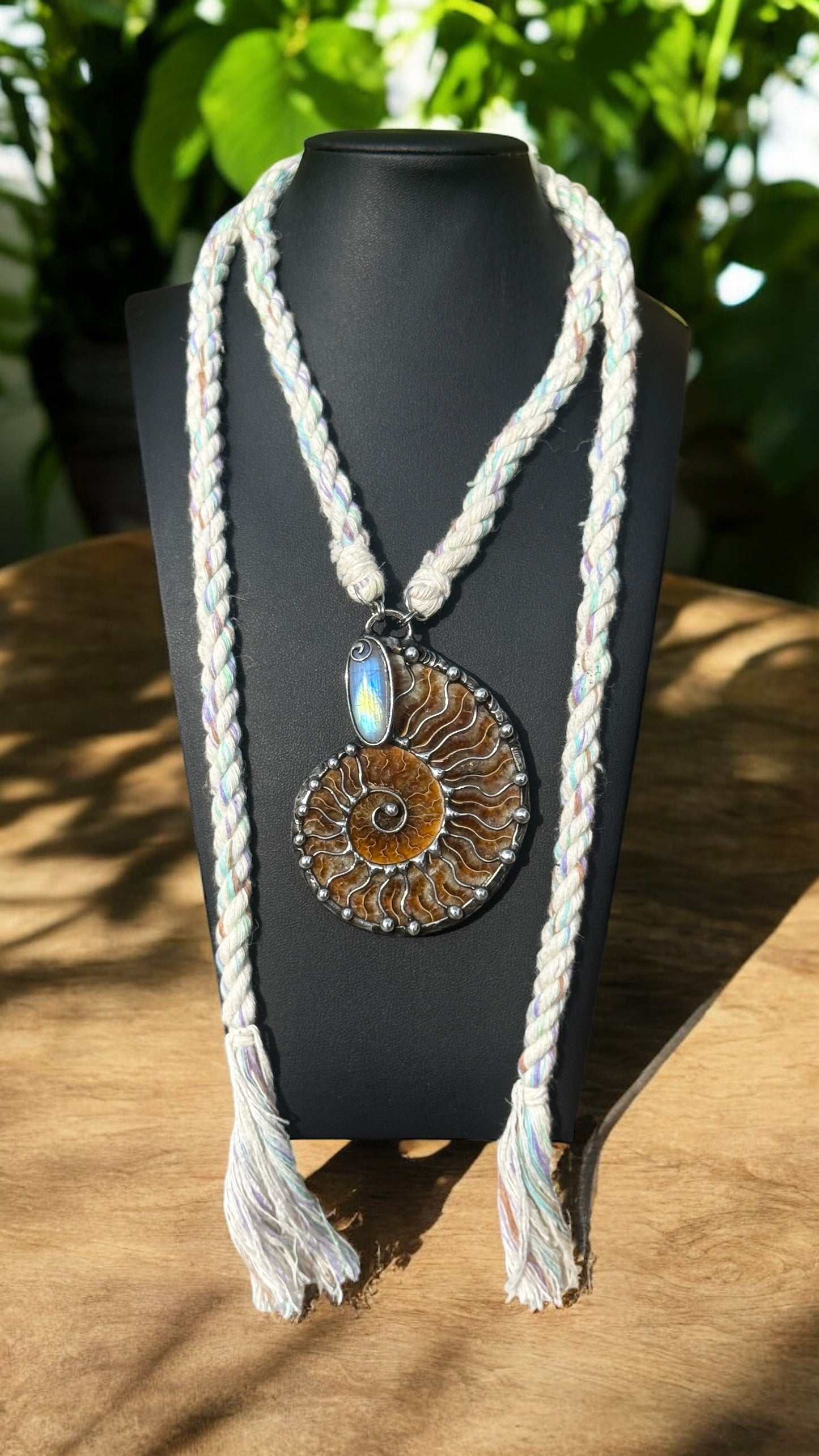 Ananta | Ammonite Necklace