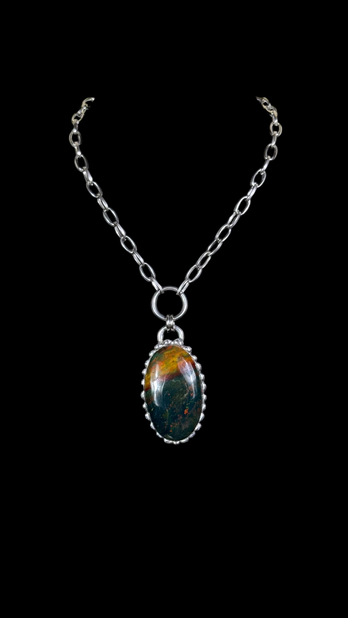 Tikvah | Bloodstone Necklace