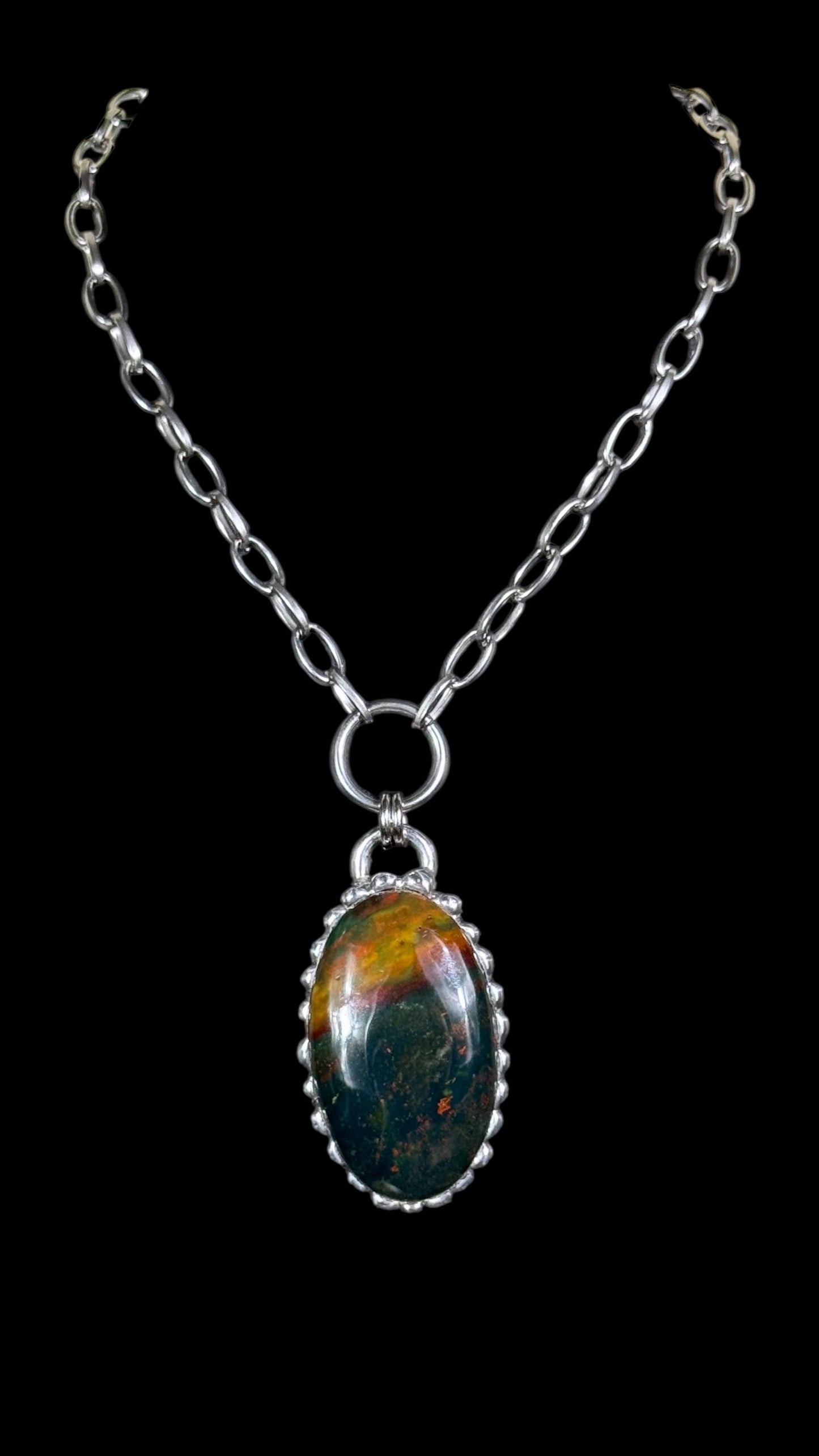 Tikvah | Bloodstone Necklace