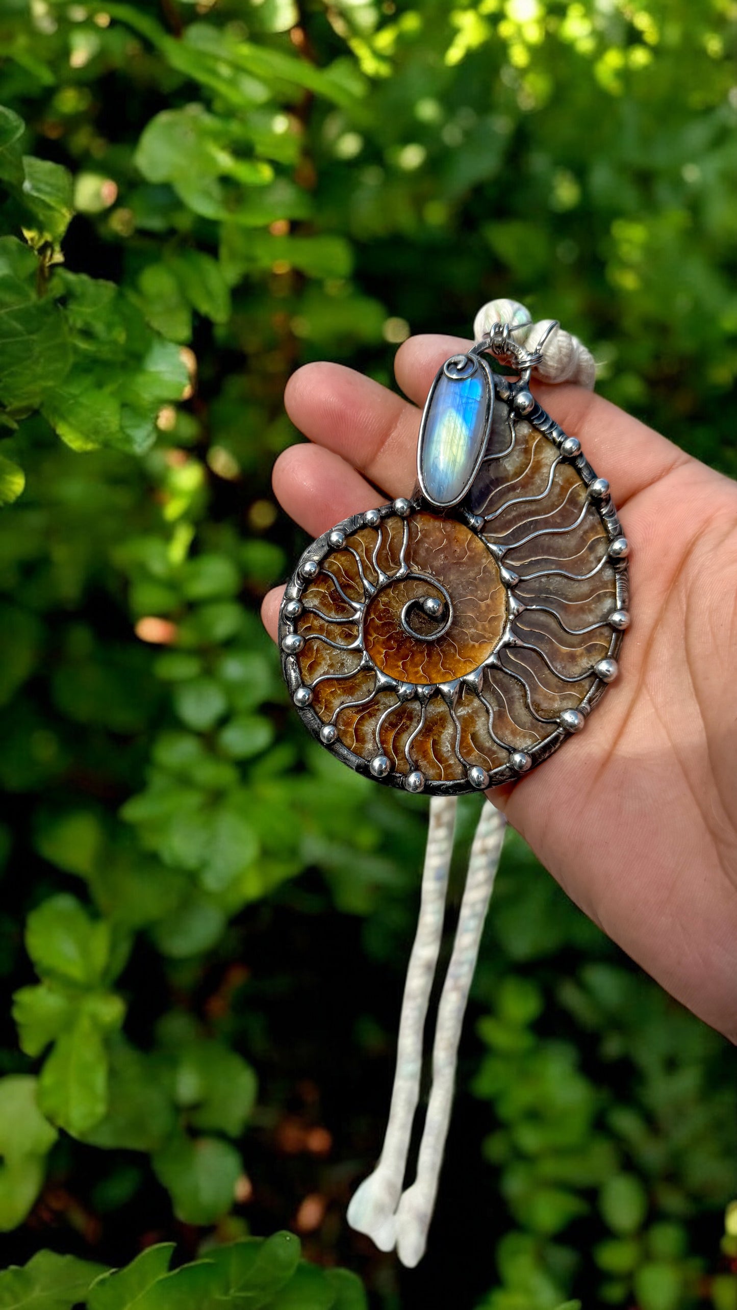 Ananta | Ammonite Necklace