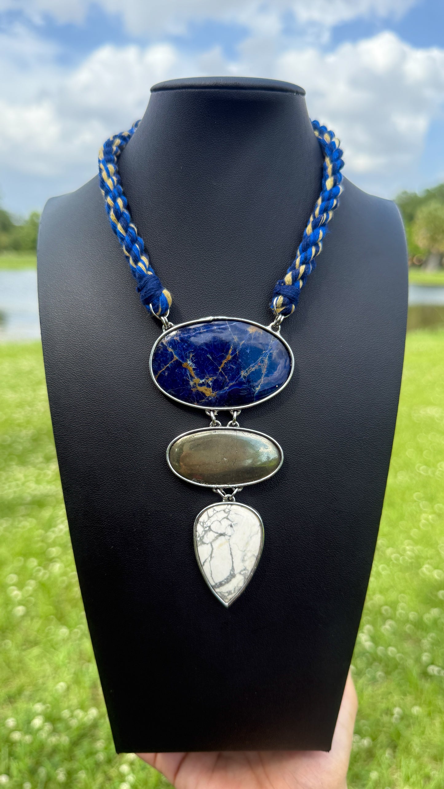 Saanvi | Sodalite Necklace