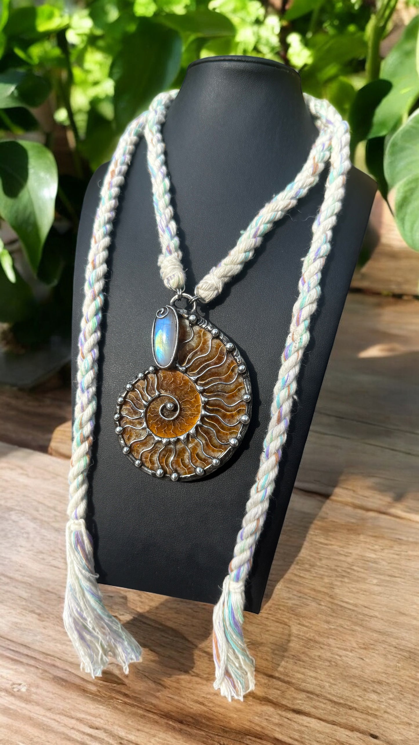 Ananta | Ammonite Necklace