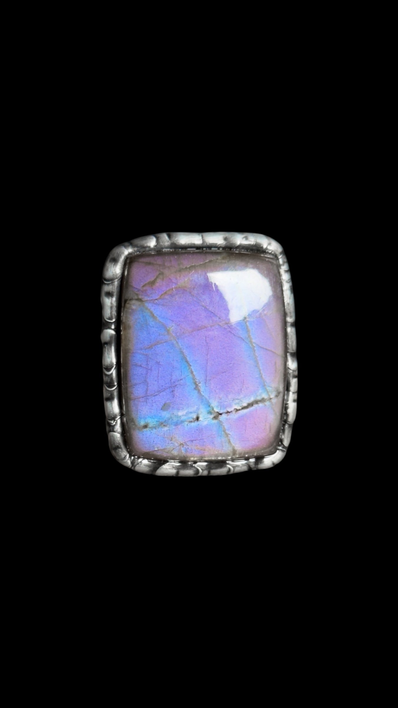 Samriddha | Labradorite Adjustable Ring