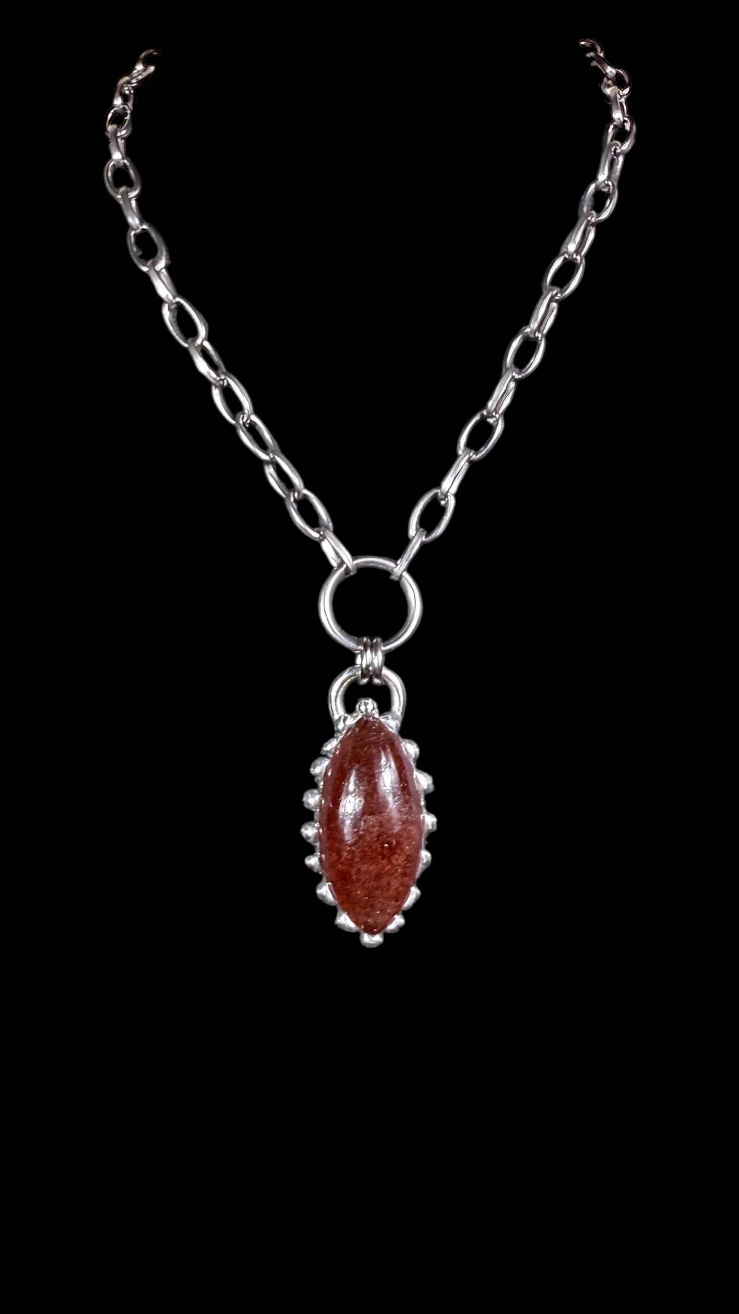 Etana | Cherry Quartz Necklace