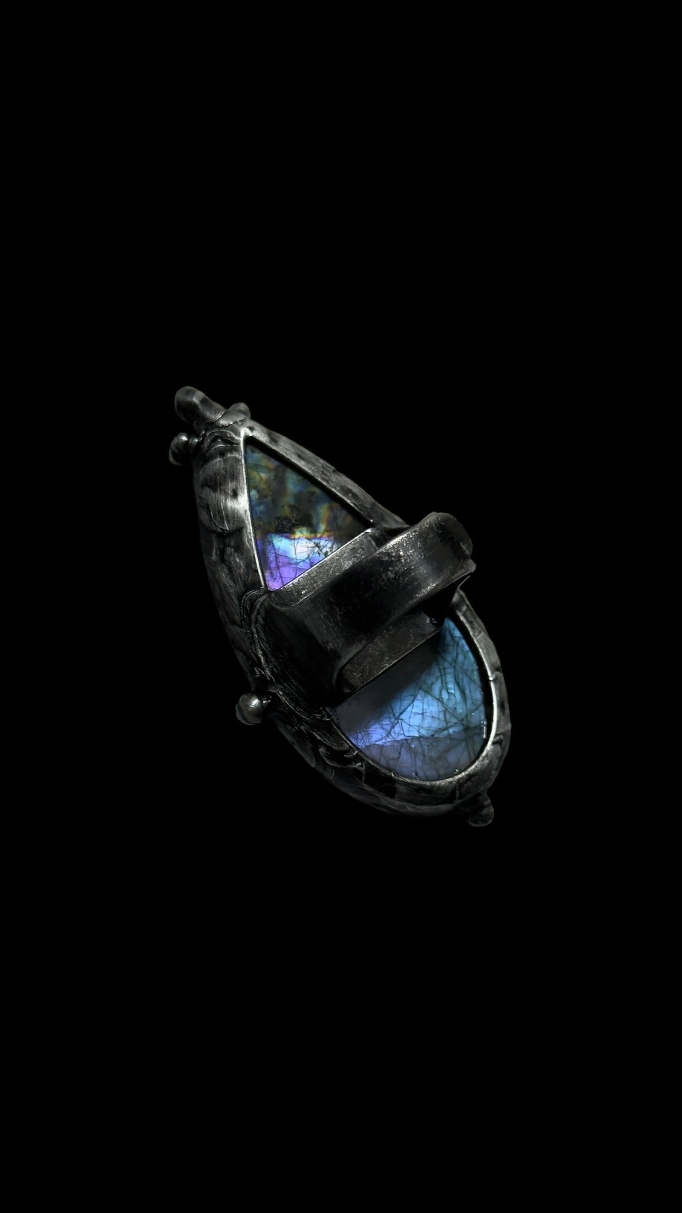 Mahotpala | Labradorite Adjustable Ring