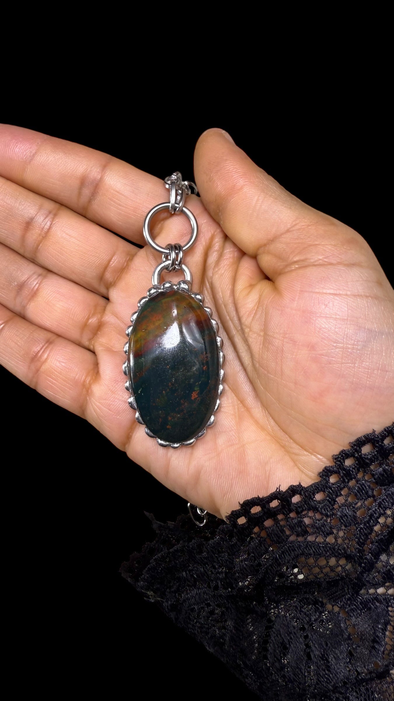 Tikvah | Bloodstone Necklace