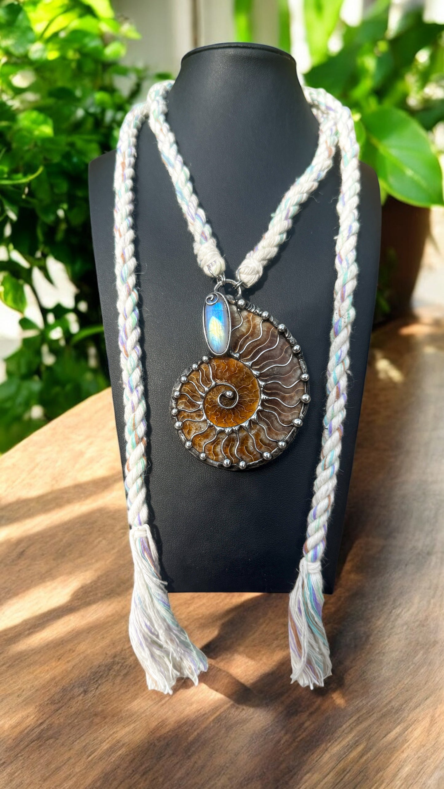 Ananta | Ammonite Necklace