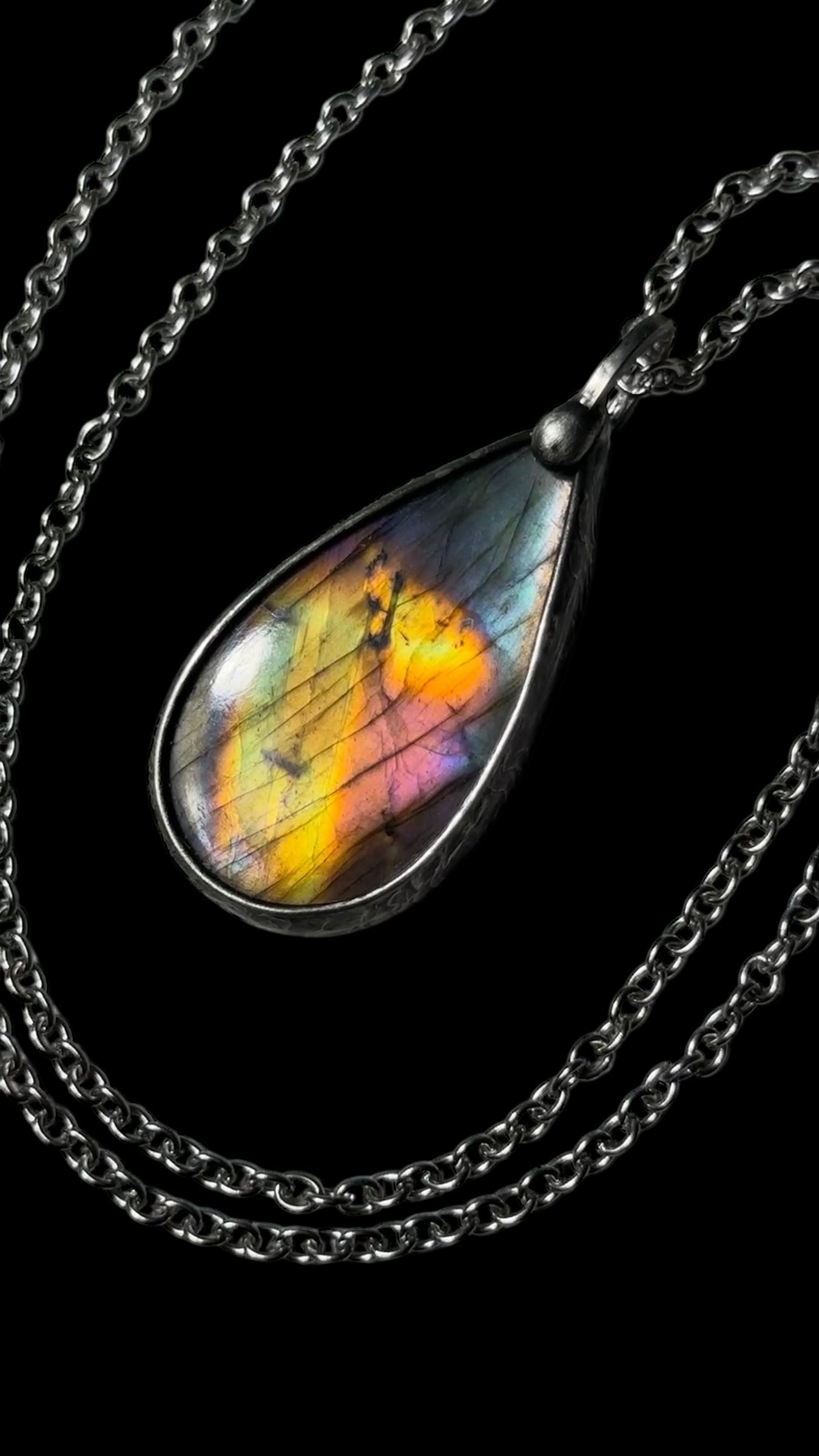 Abhimanyu | Labradorite Necklace