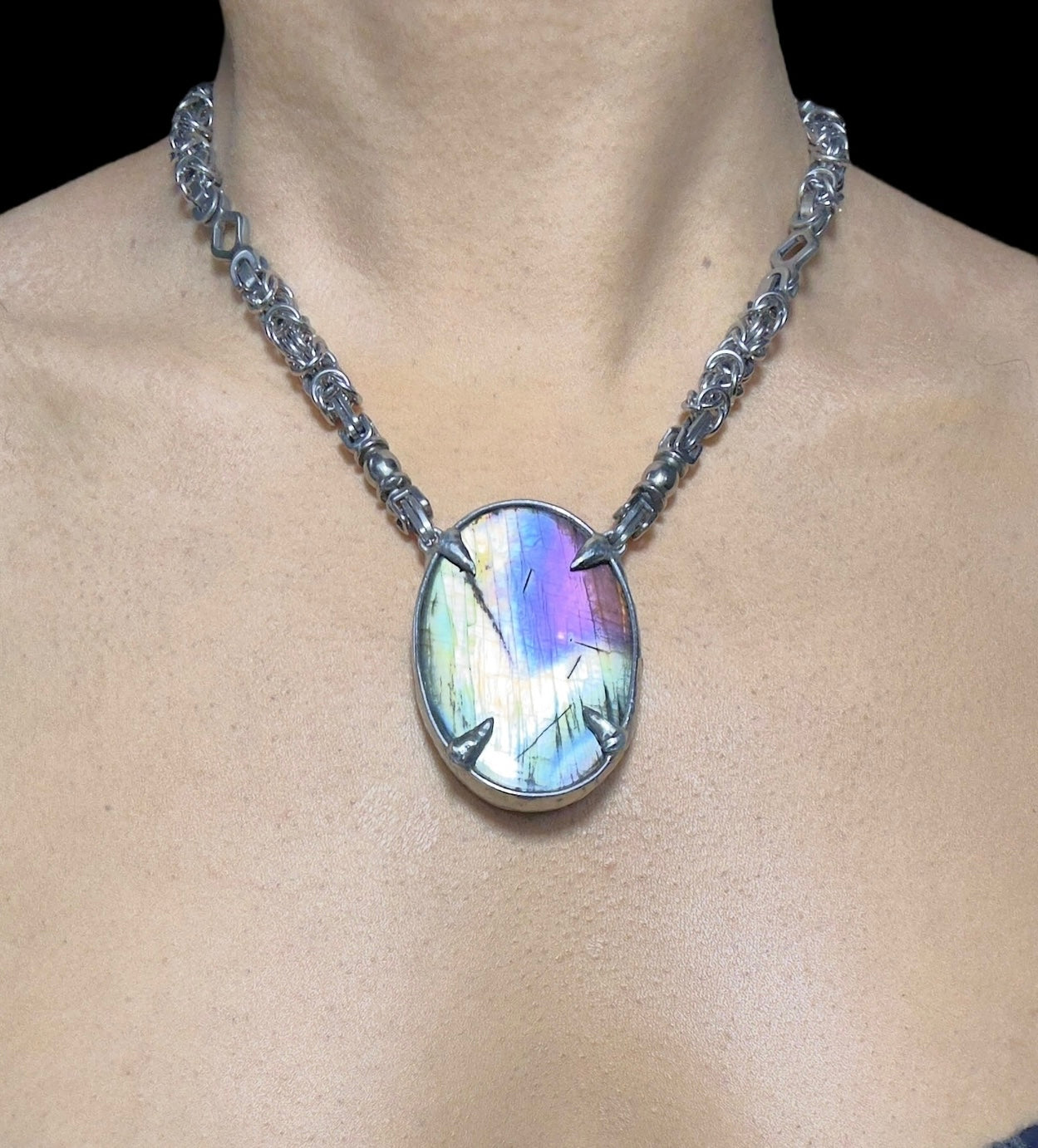 Aarav | Labradorite Necklace