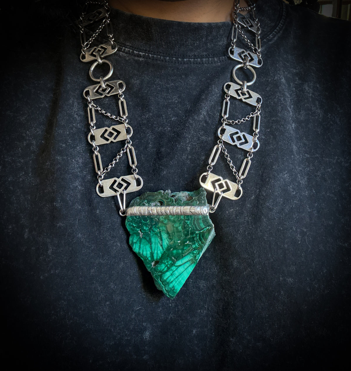 AKMĒ | Malachite Necklace