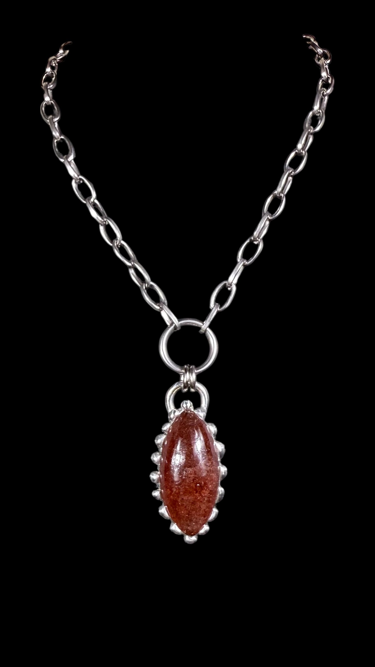 Etana | Cherry Quartz Necklace