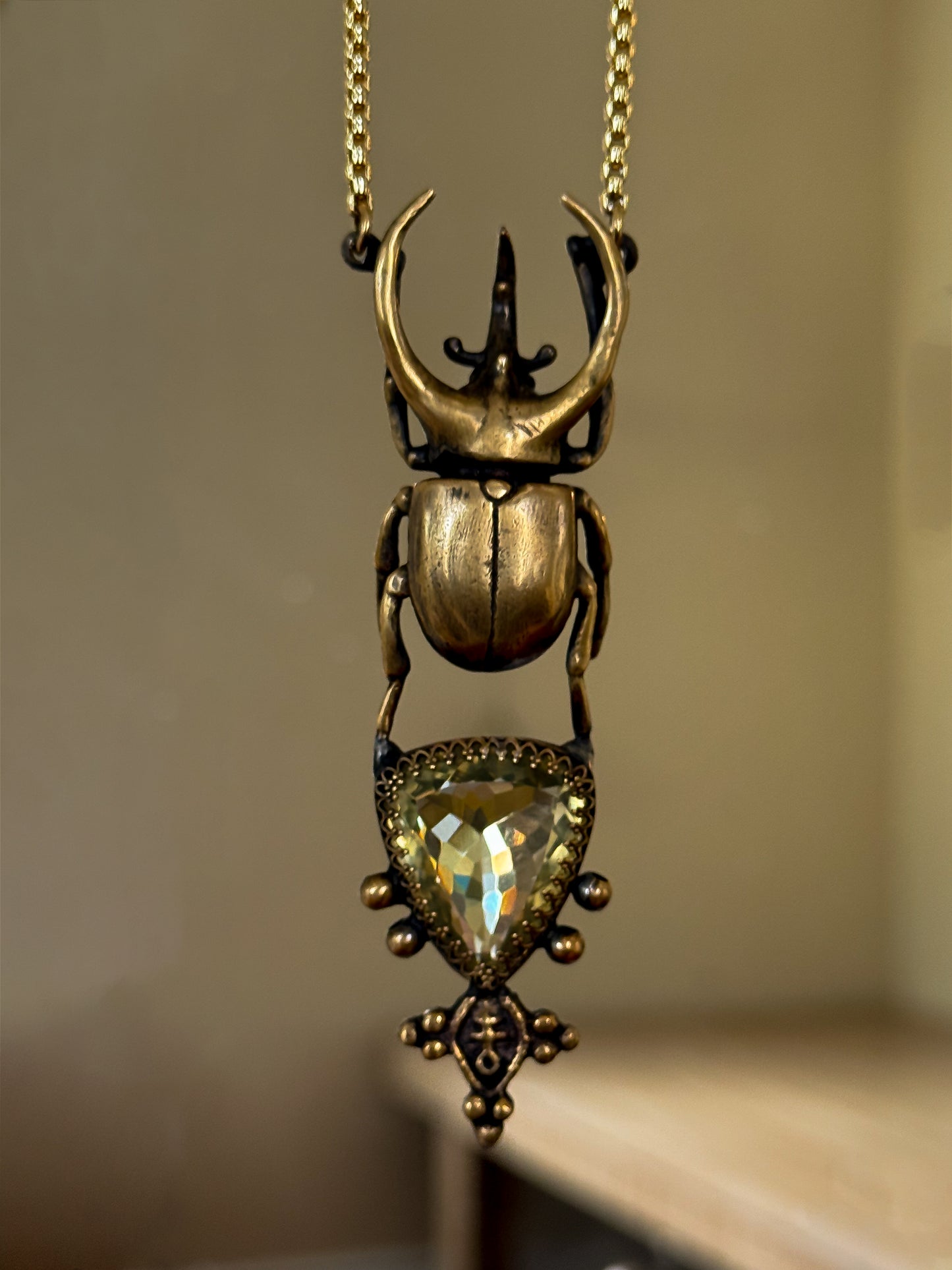 ARMOR OF LIGHT | Citrine Necklace