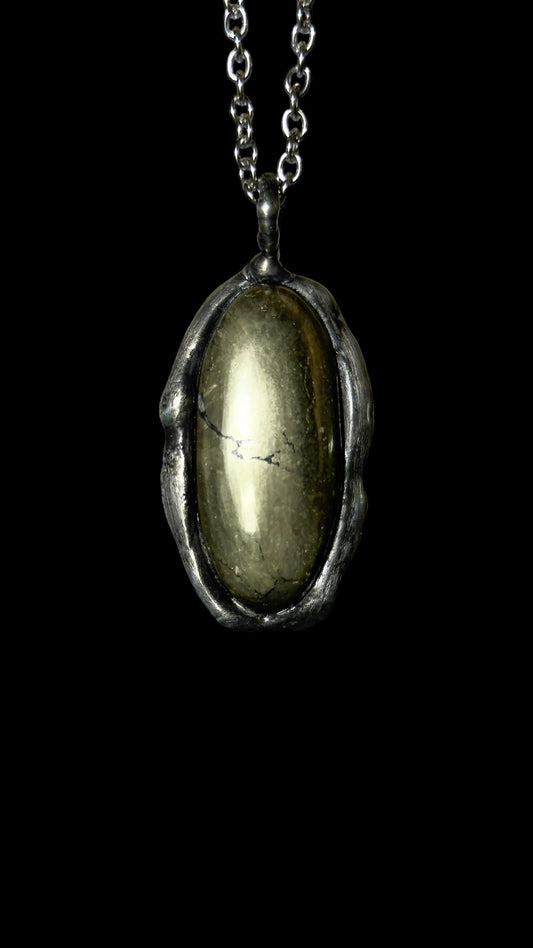 Anshul | Pyrite Necklace