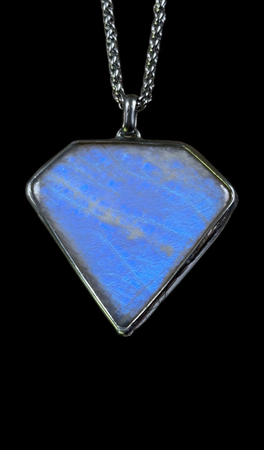 Theofanis| Rainbow Moonstone Necklace