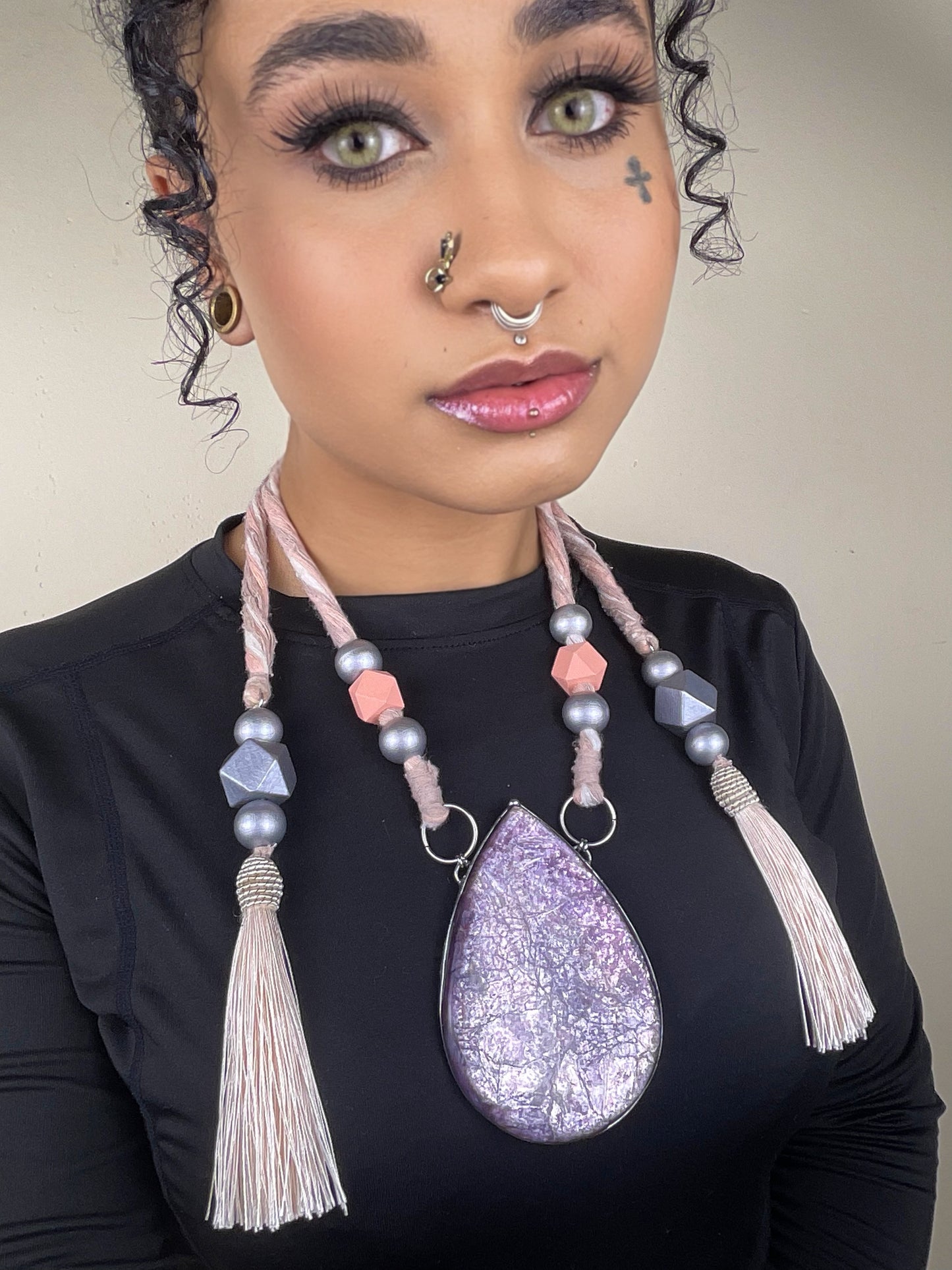 Calliope | Lepidolite Necklace