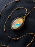 Cerys | Rainbow Moonstone Necklace