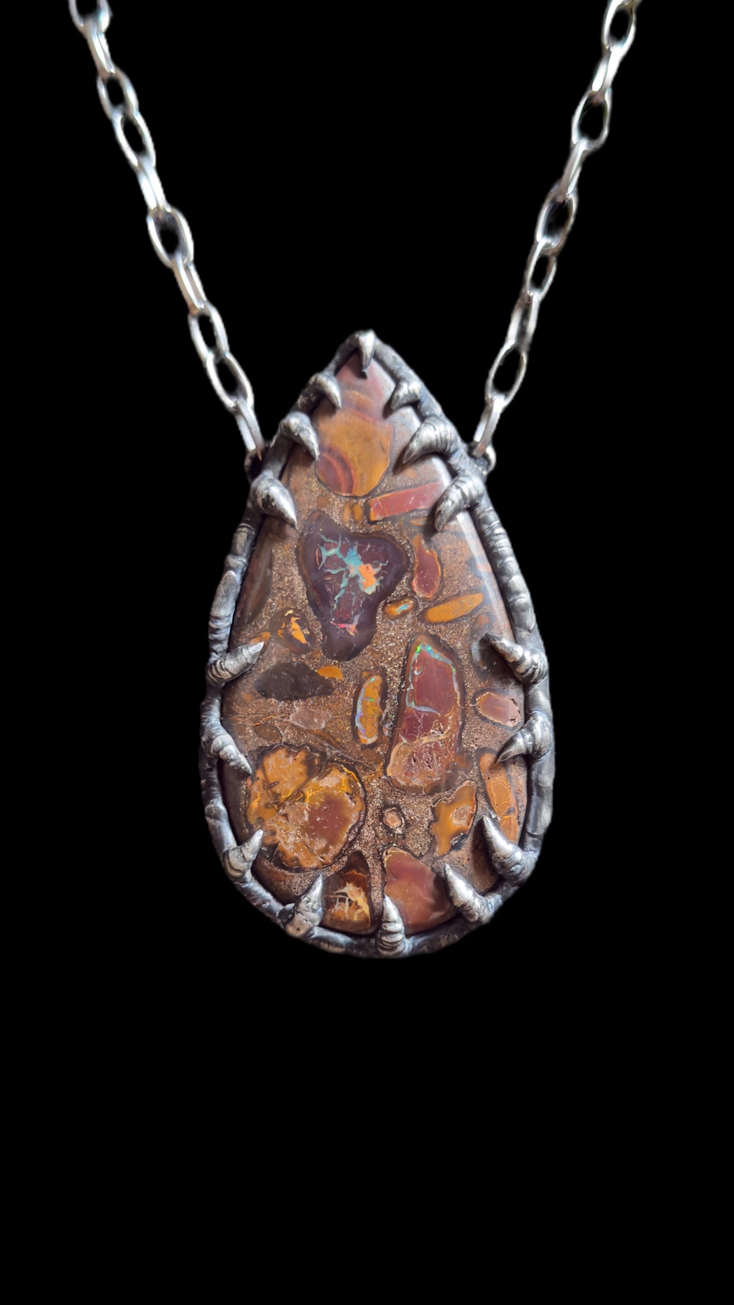Isolde | Boulder Opal Necklace