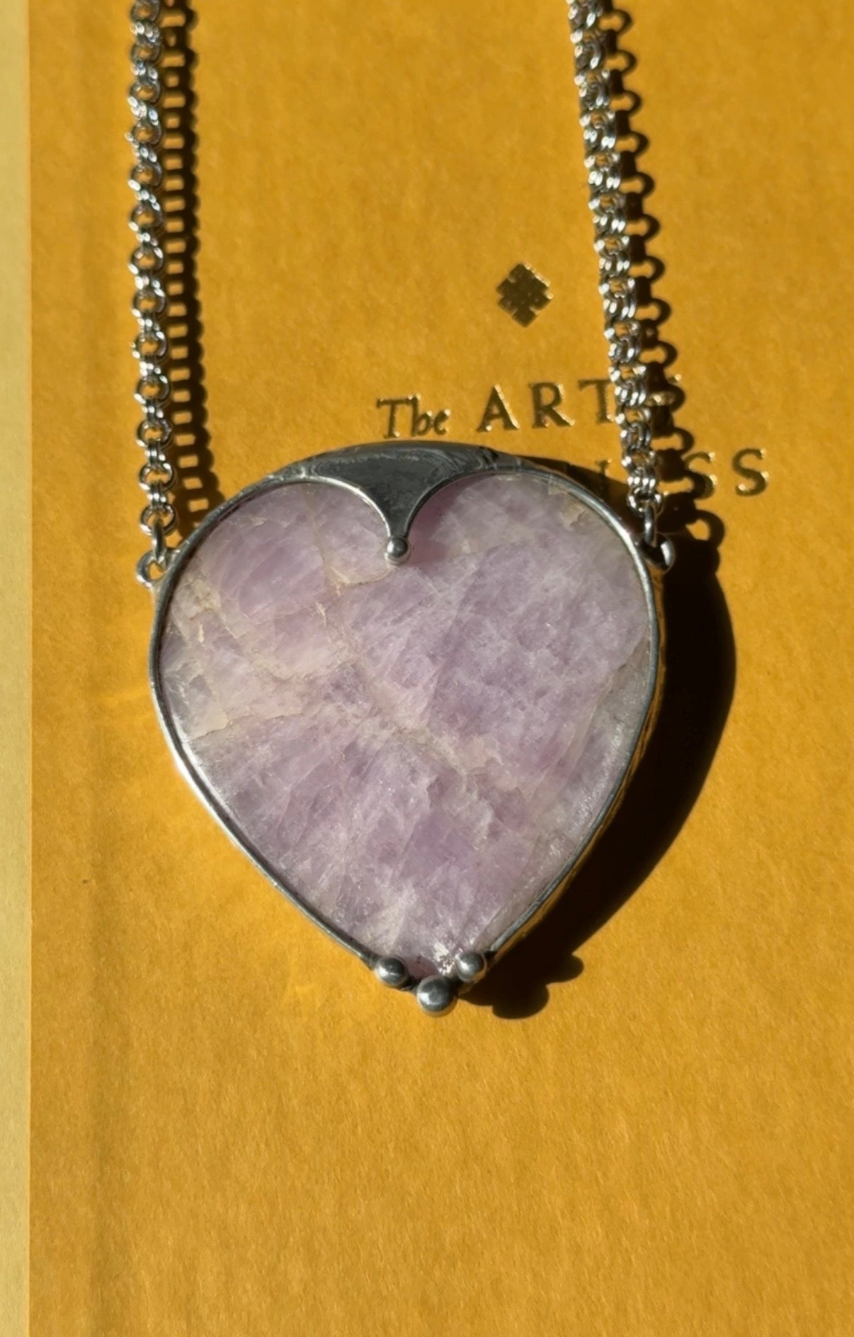 Rhys | Kunzite Necklace