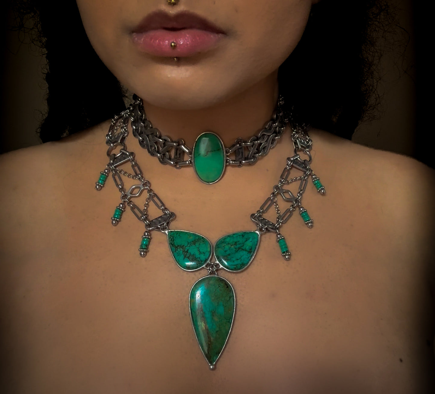 AETHRA | Tibetan Turquoise Necklace