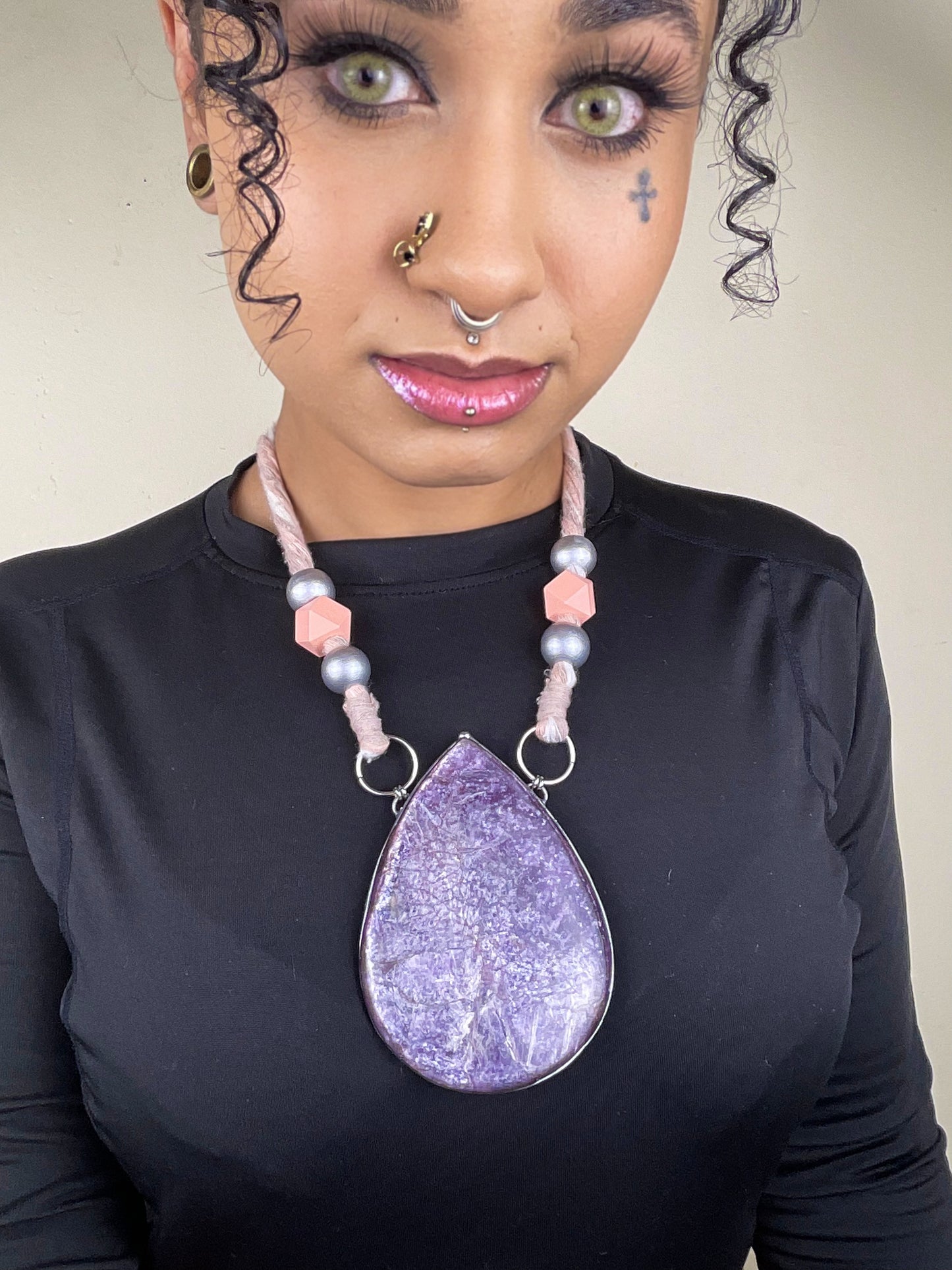 Calliope | Lepidolite Necklace