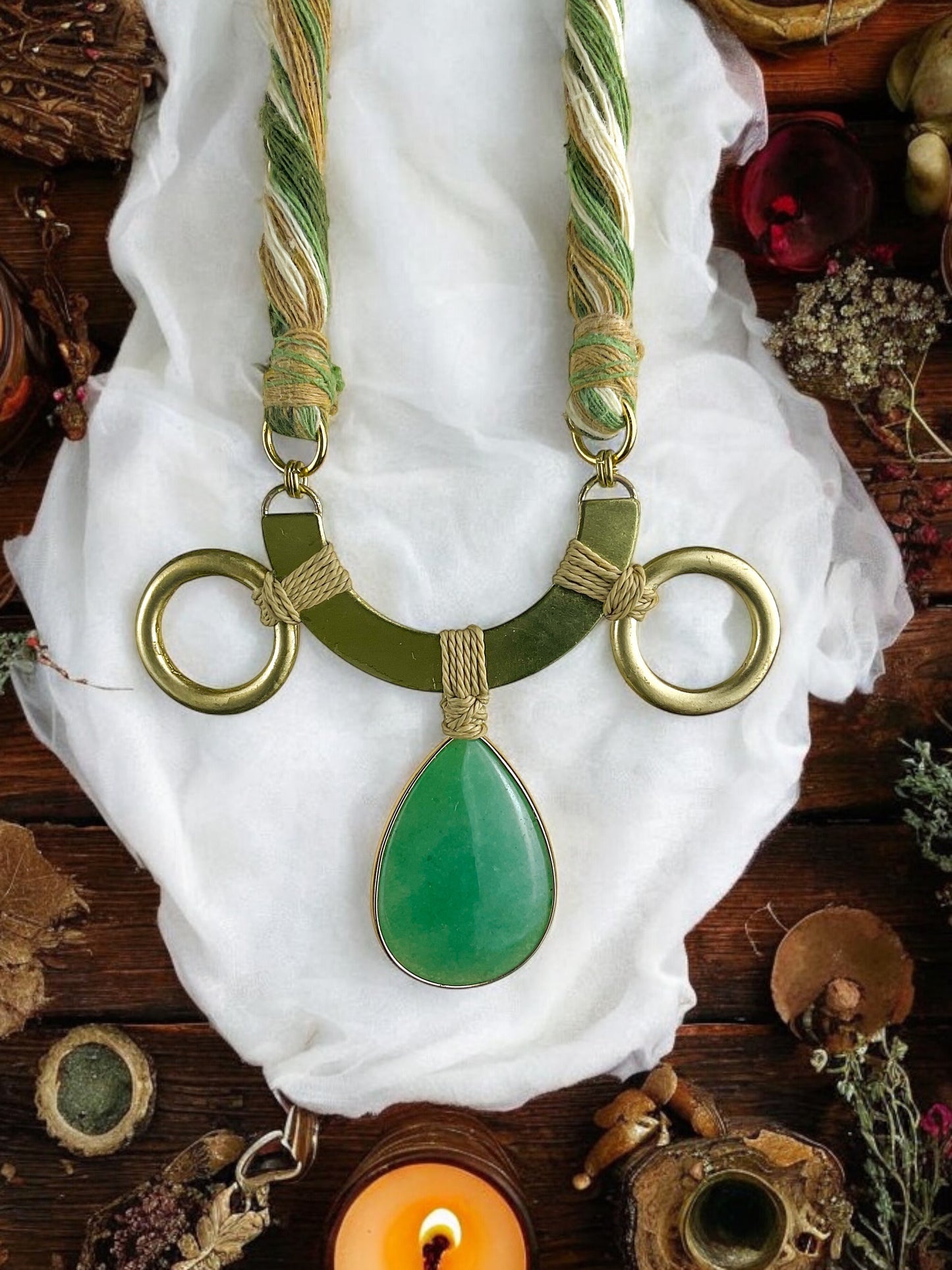 Irmuska | Aventurine Necklace