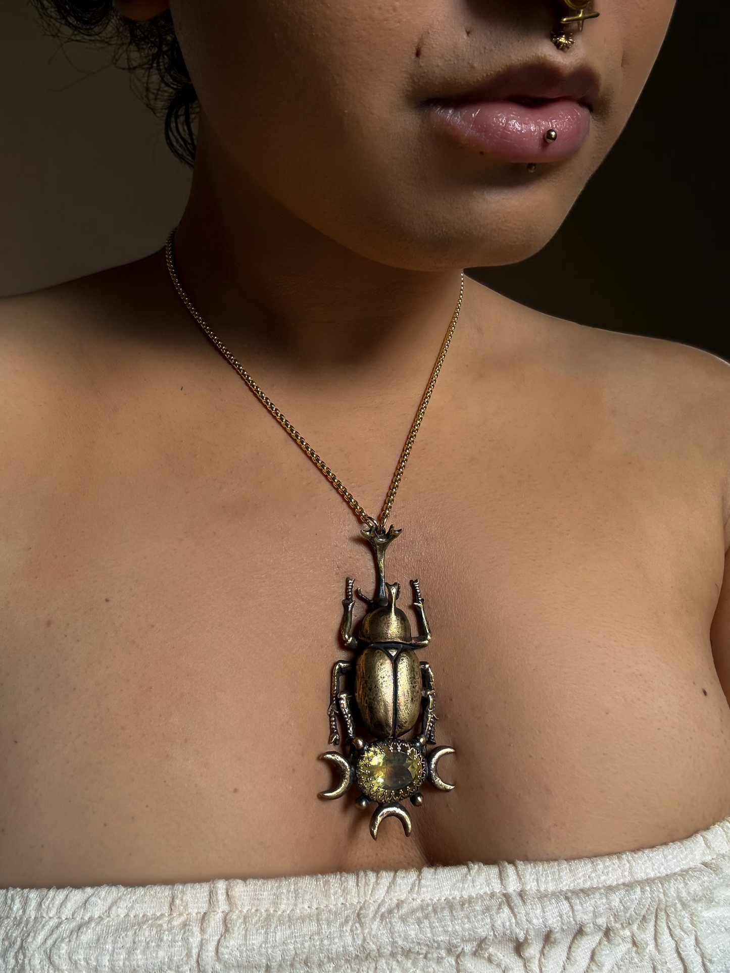 AURIC KHEPER | Citrine Necklace