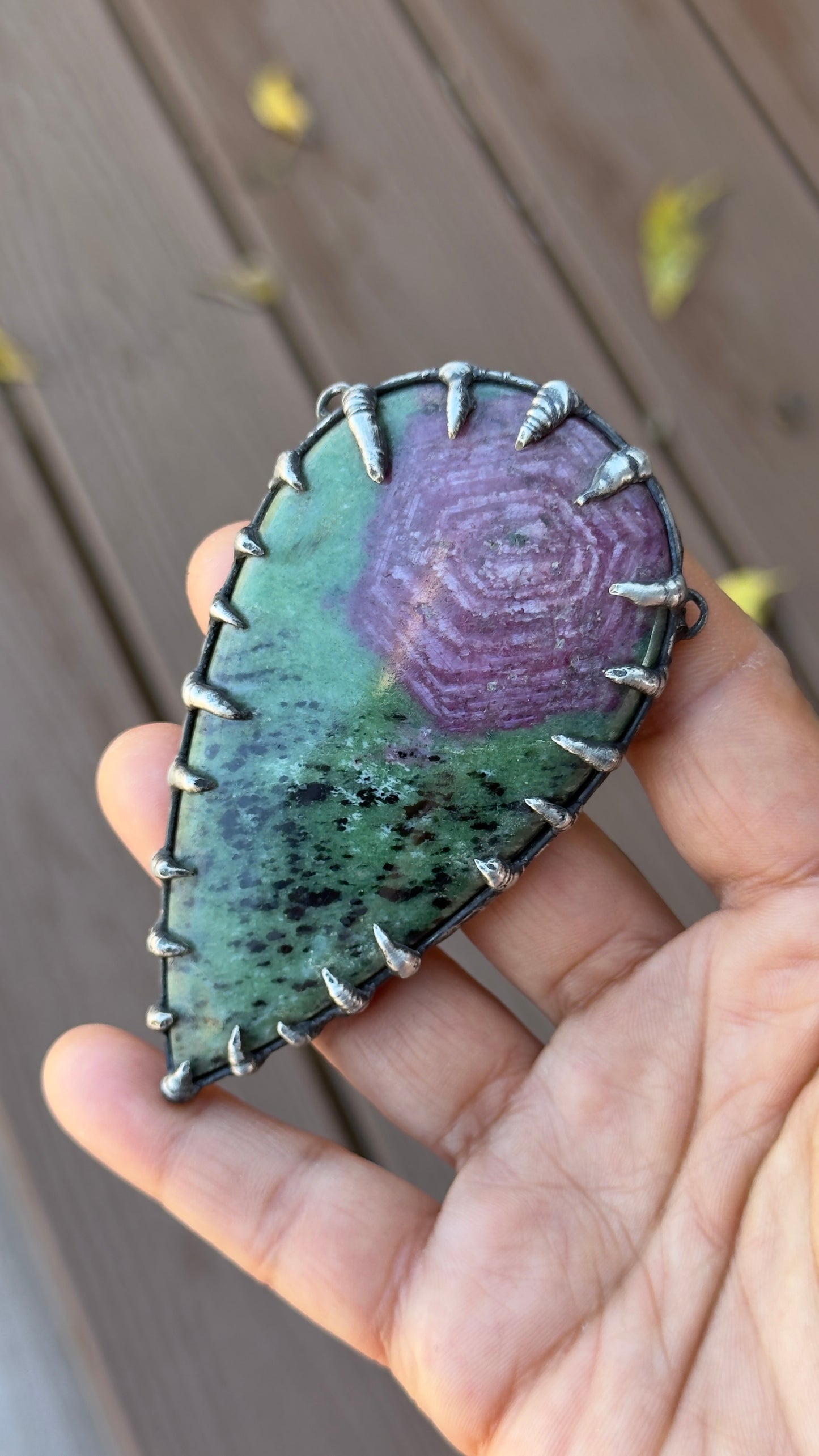 Valerius | Ruby Zoisite Necklace