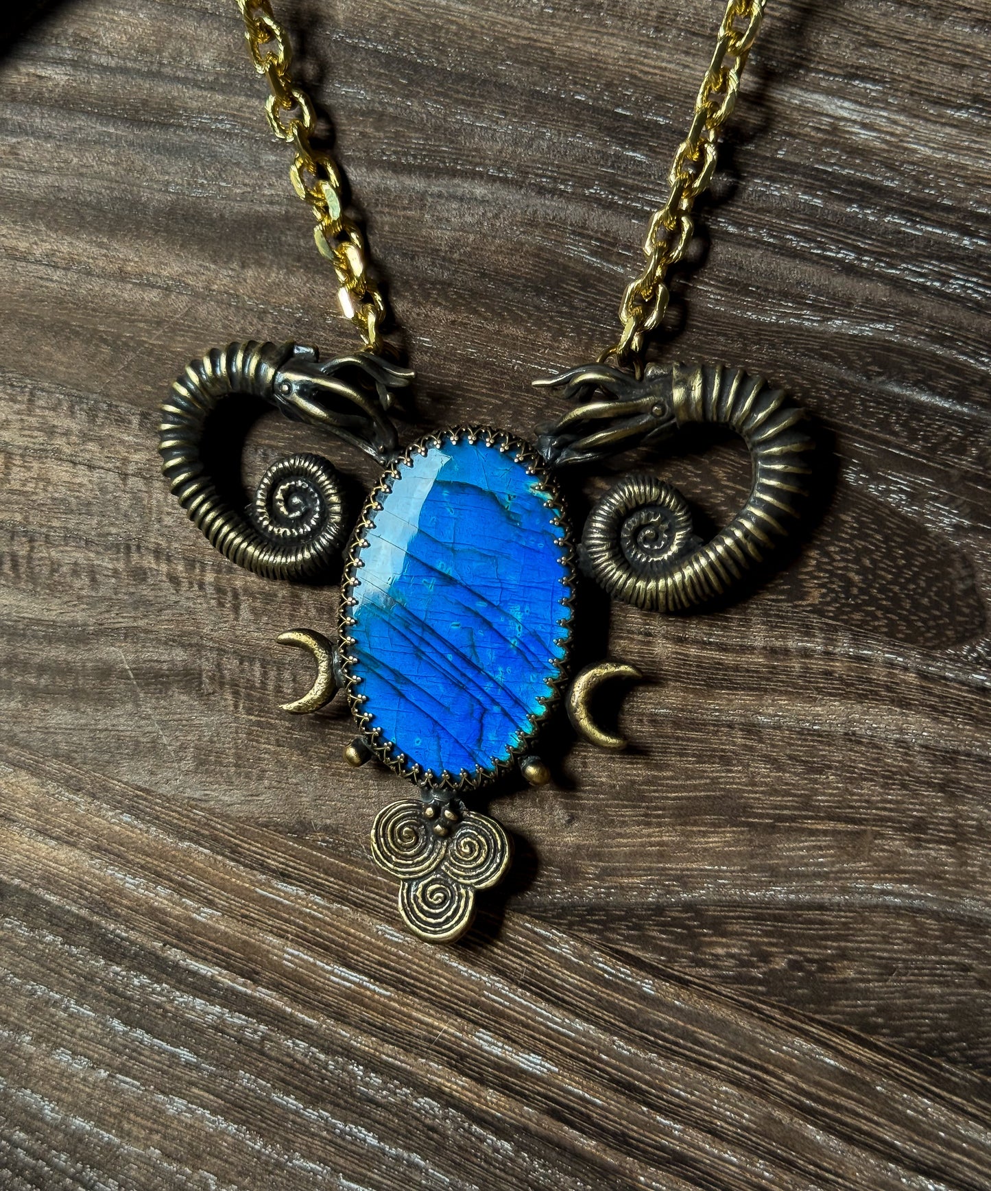 WOMB OF TIDES | Labradorite Necklace