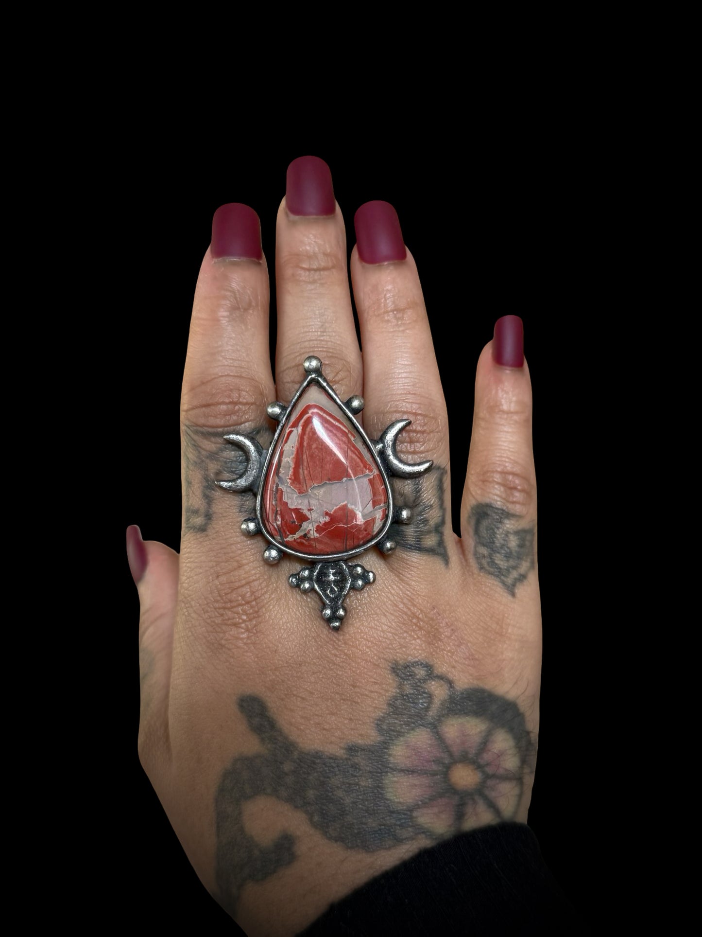 OXBOW | Red River Jasper Adjustable Ring