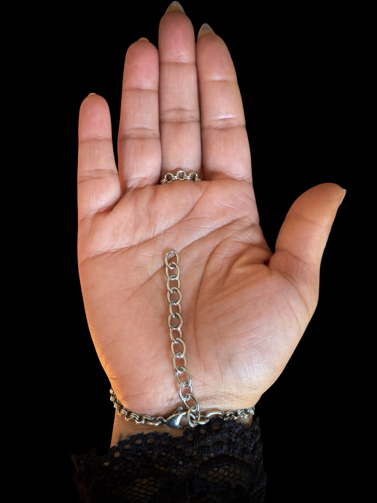 SHION | Labradorite Hand Harness