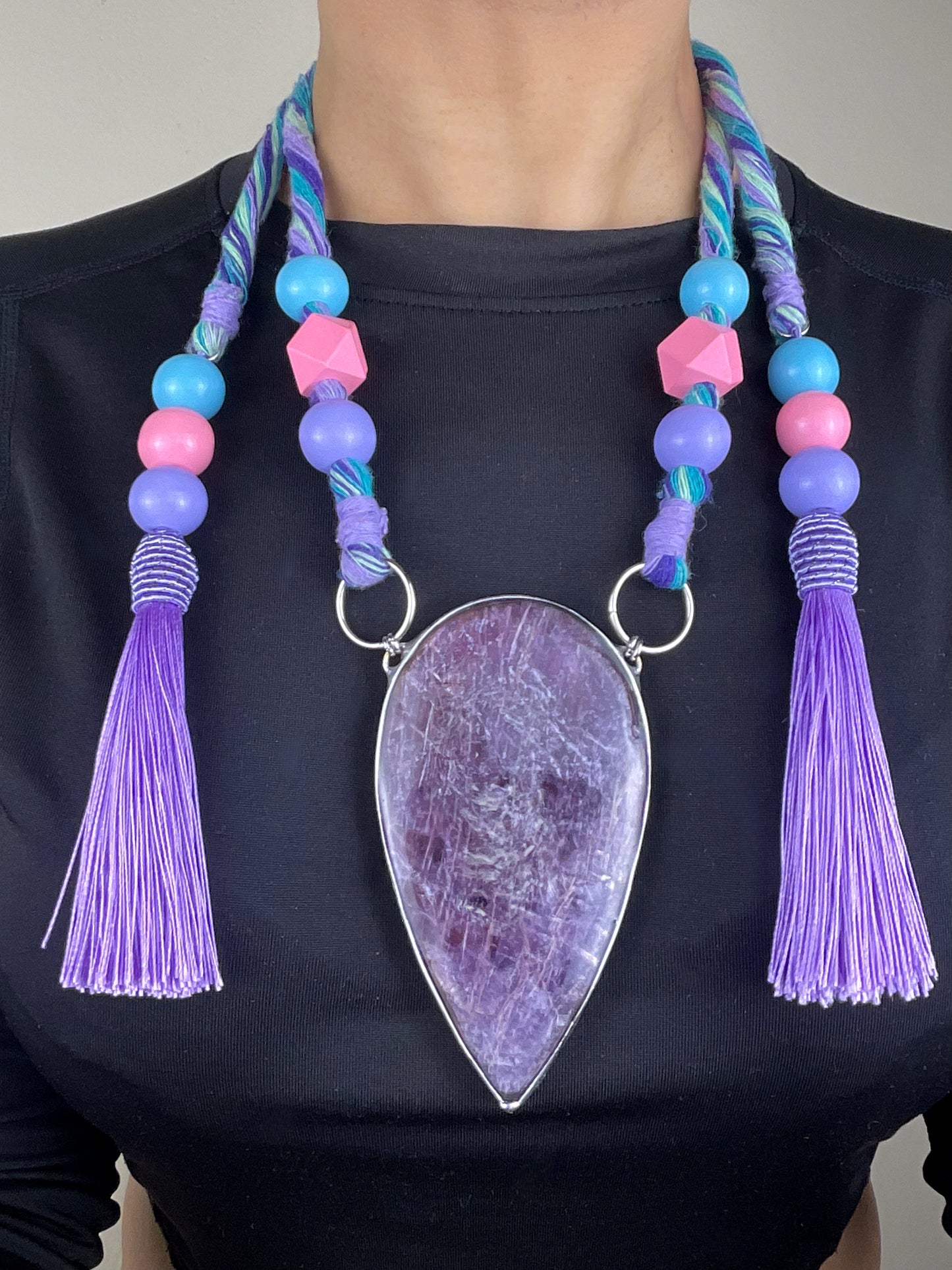 Chaitanya | Lepidolite Necklace