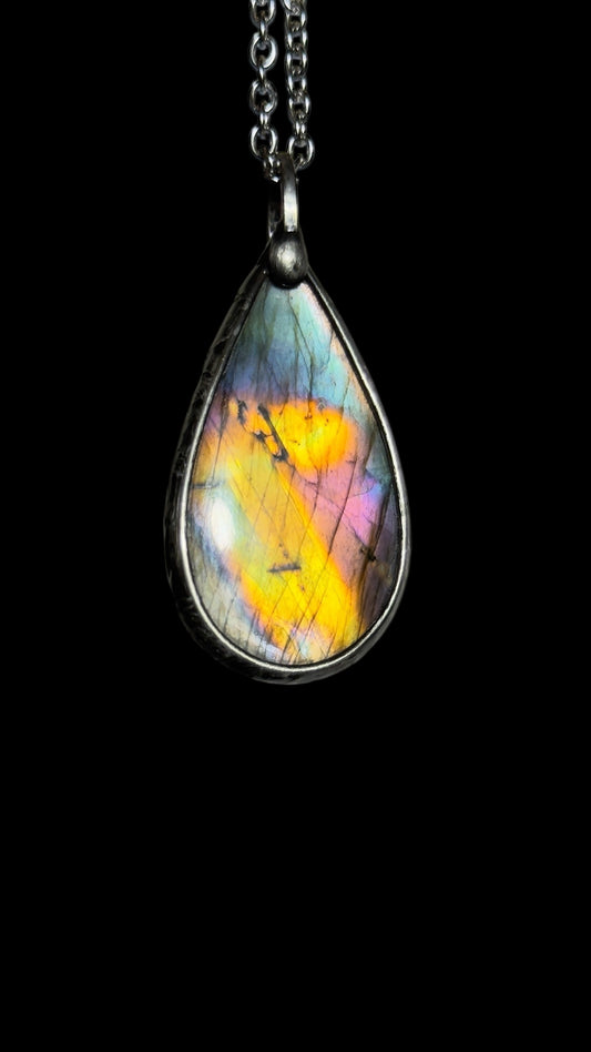 Abhimanyu | Labradorite Necklace