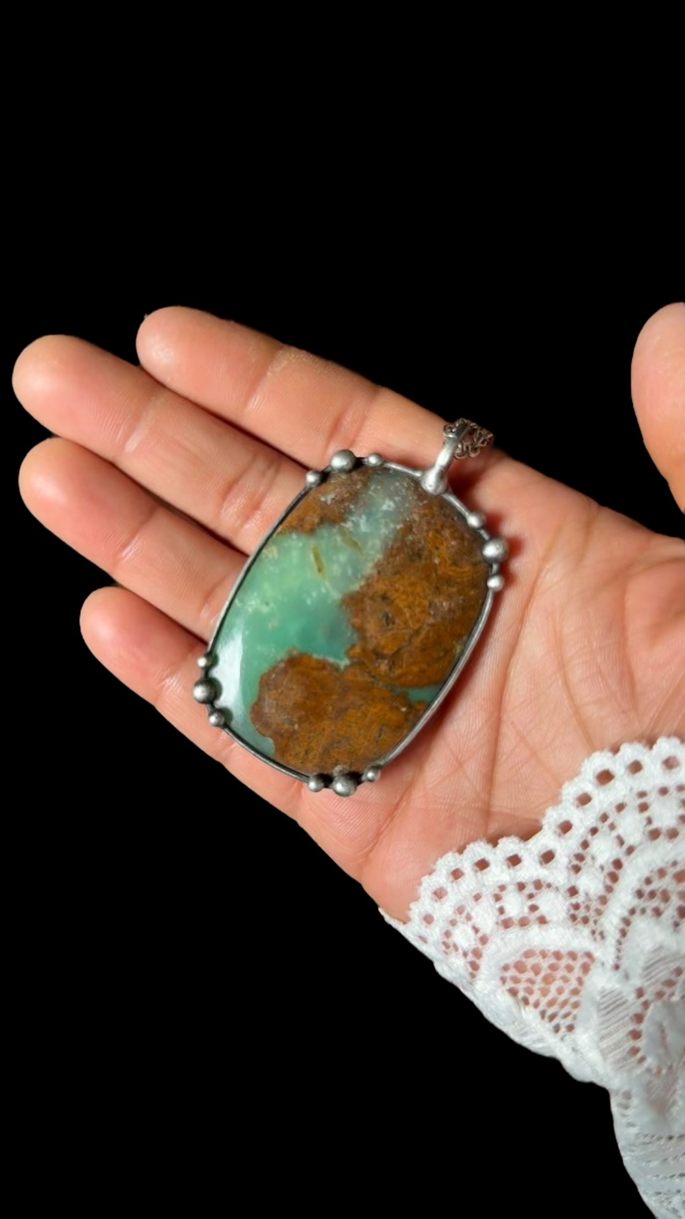 Slyvan | Chrysoprase Necklace