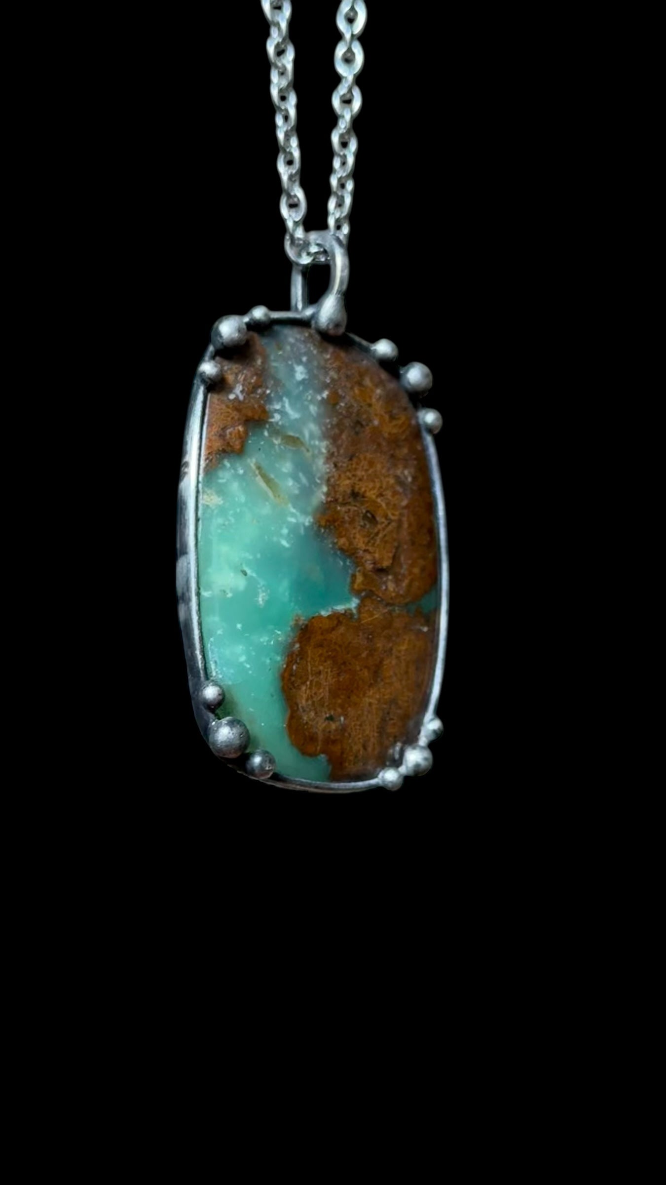 Slyvan | Chrysoprase Necklace
