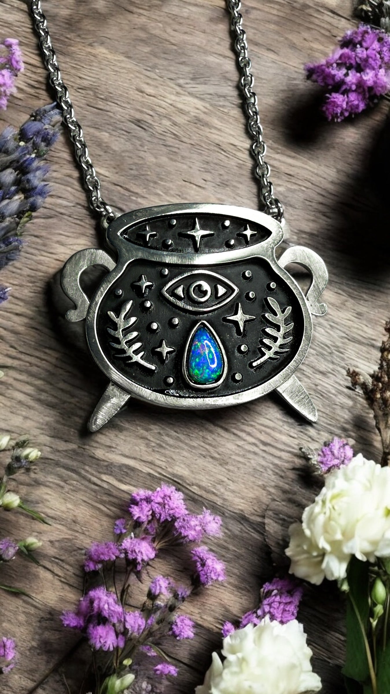 Cauldron | Opal Necklace