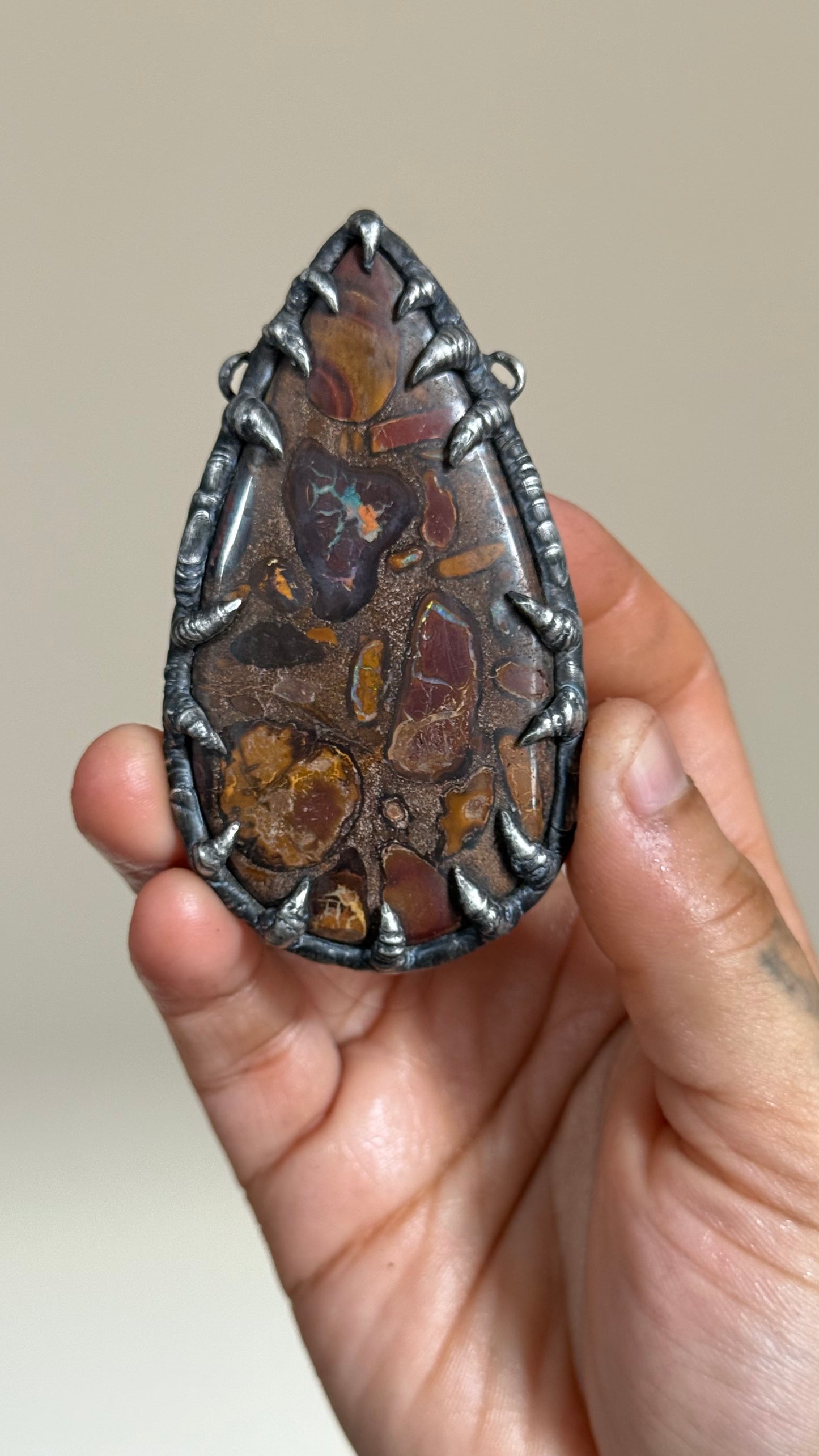 Isolde | Boulder Opal Necklace