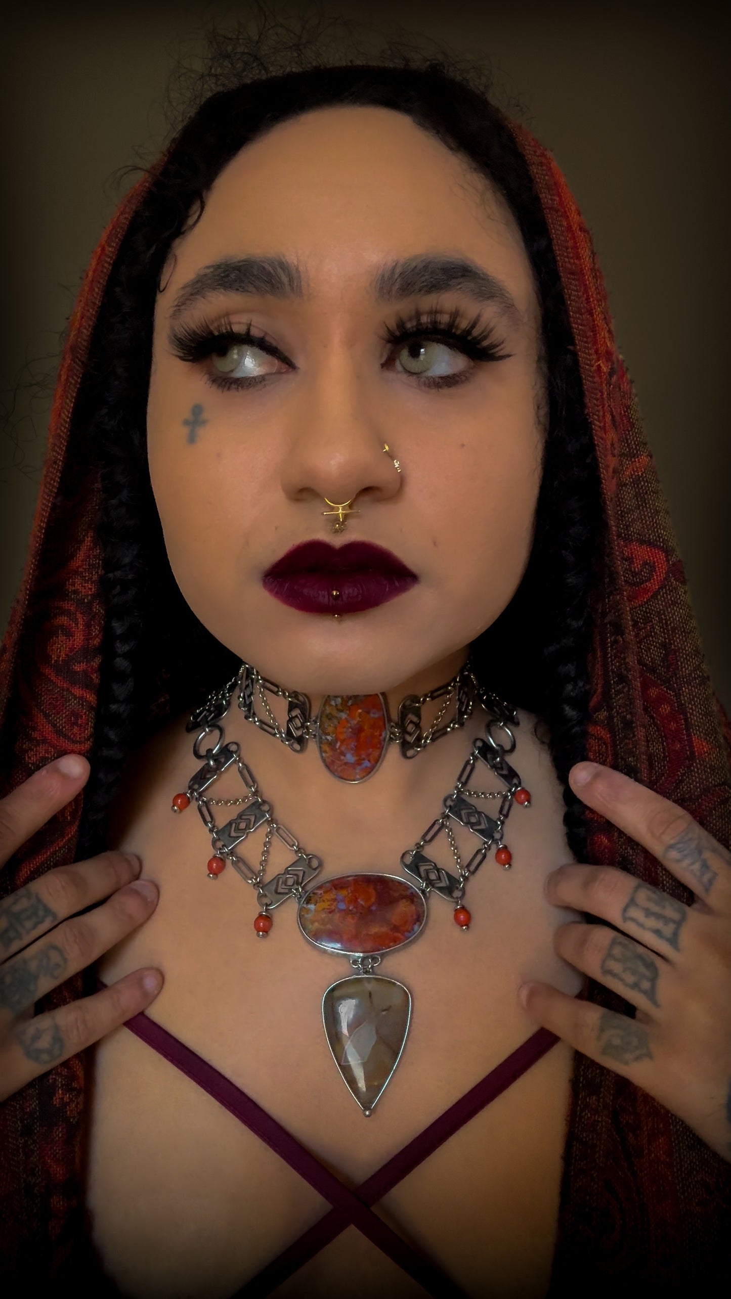 AMAUNET | Hungarian Agate Choker