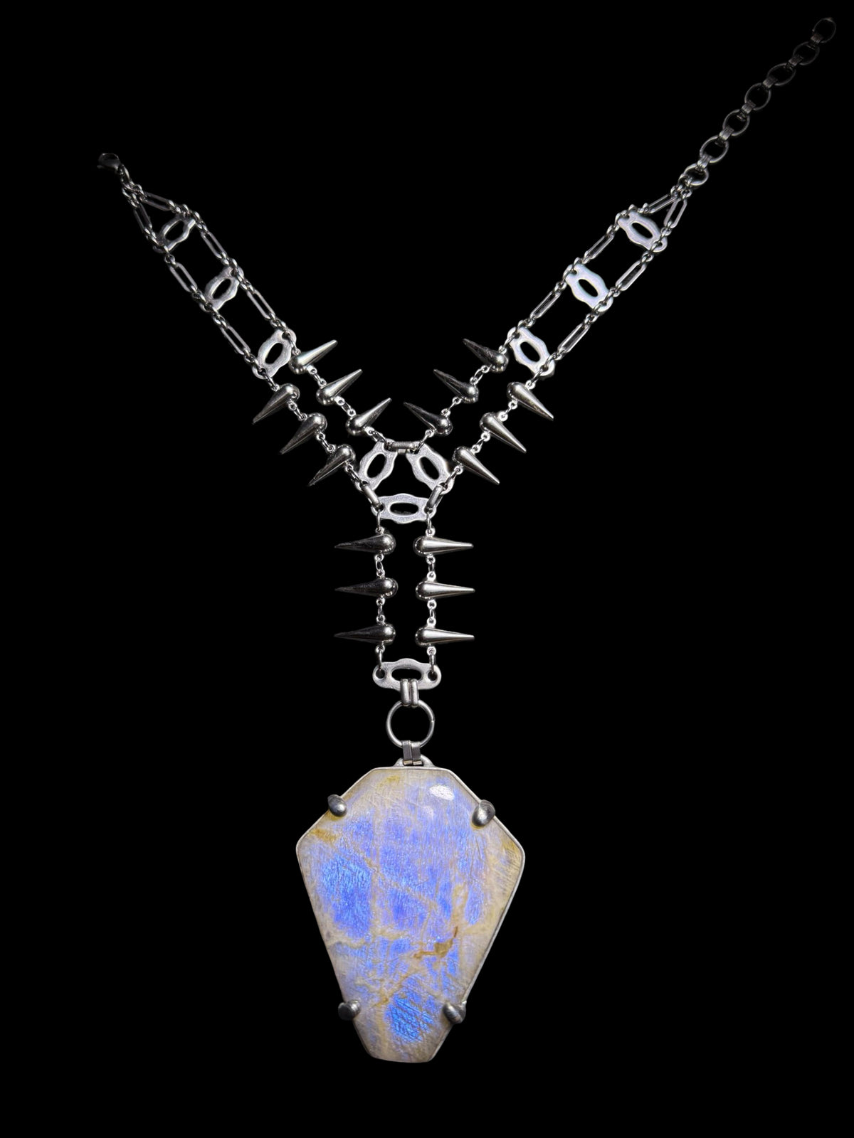 EXUVIAE | Rainbow Moonshine Necklace
