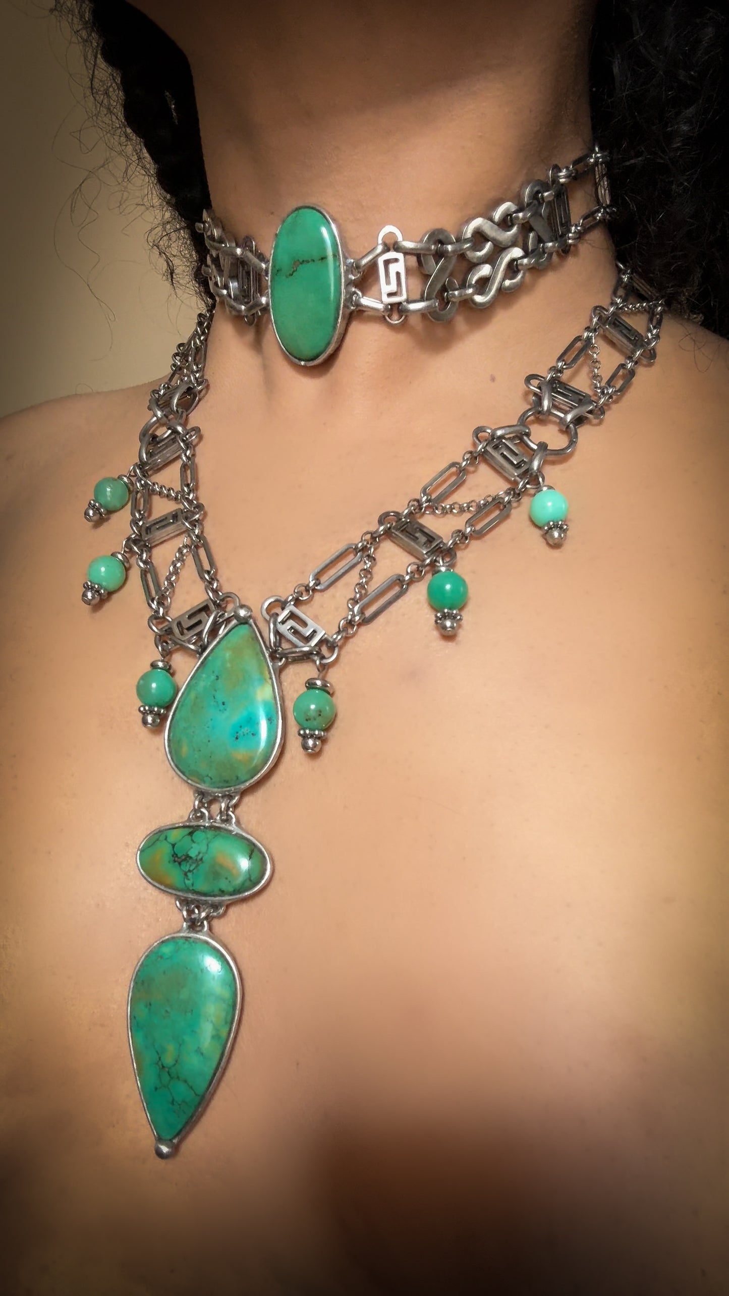 SOPDET | Tibetan Turquoise Choker