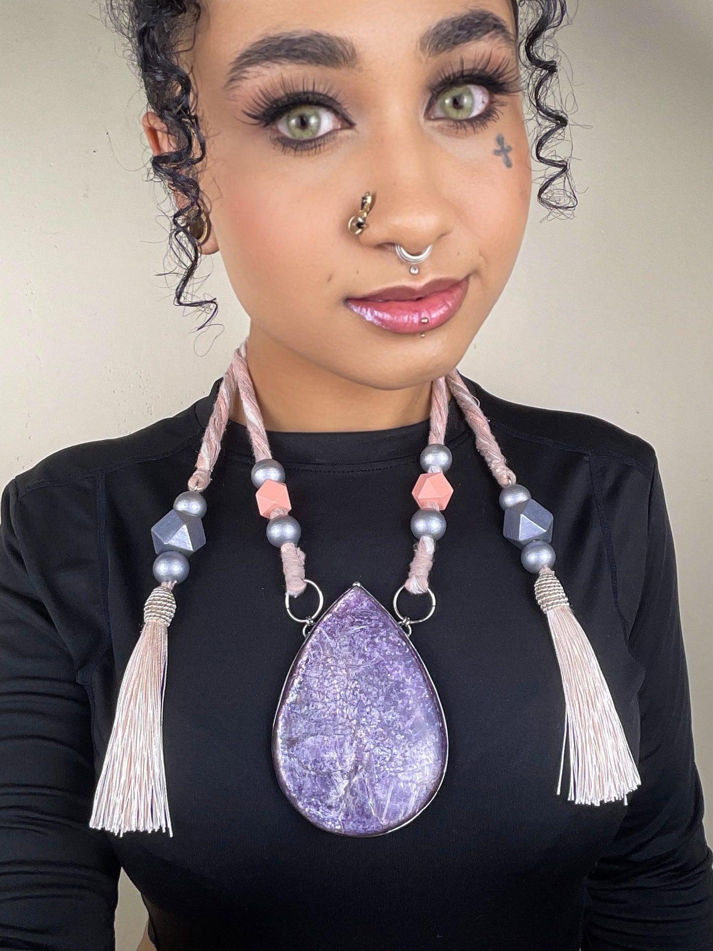 Calliope | Lepidolite Necklace