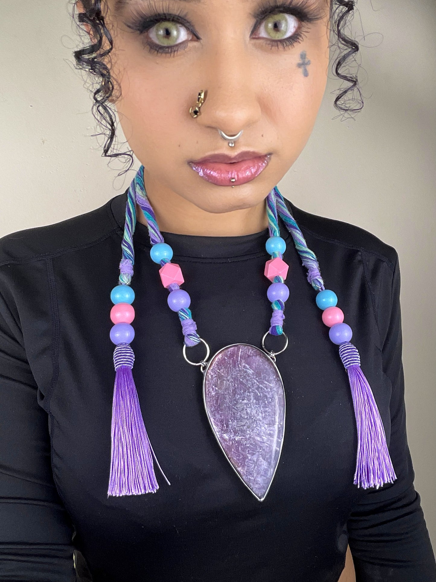 Chaitanya | Lepidolite Necklace