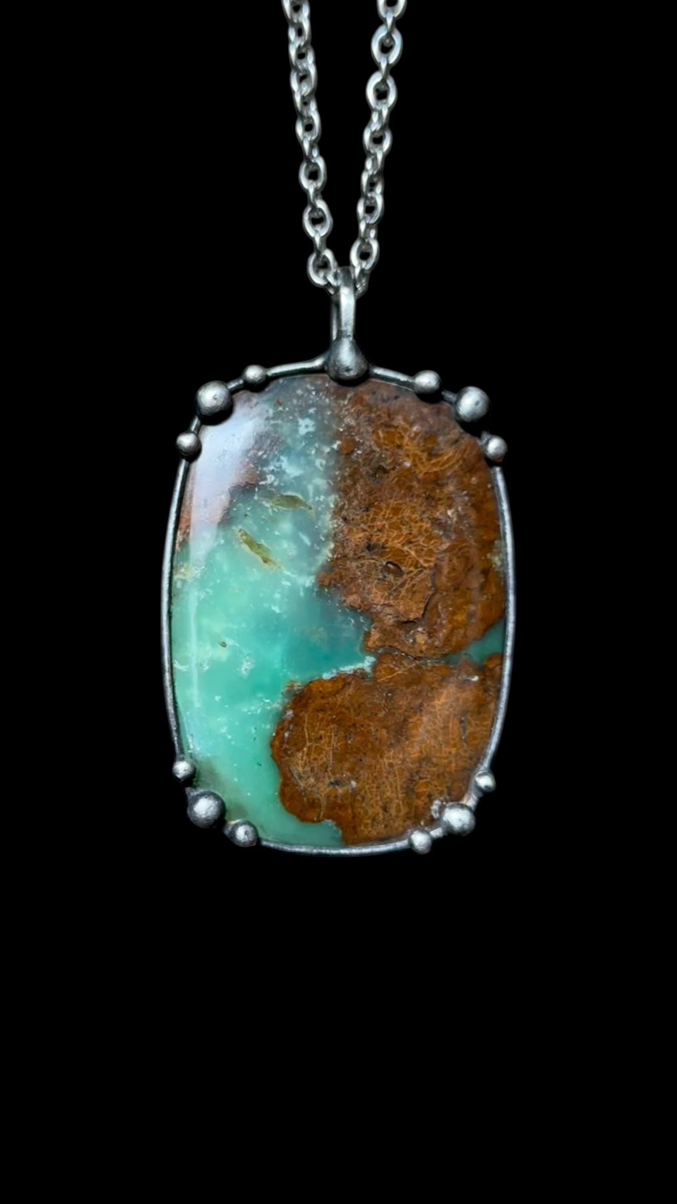 Slyvan | Chrysoprase Necklace
