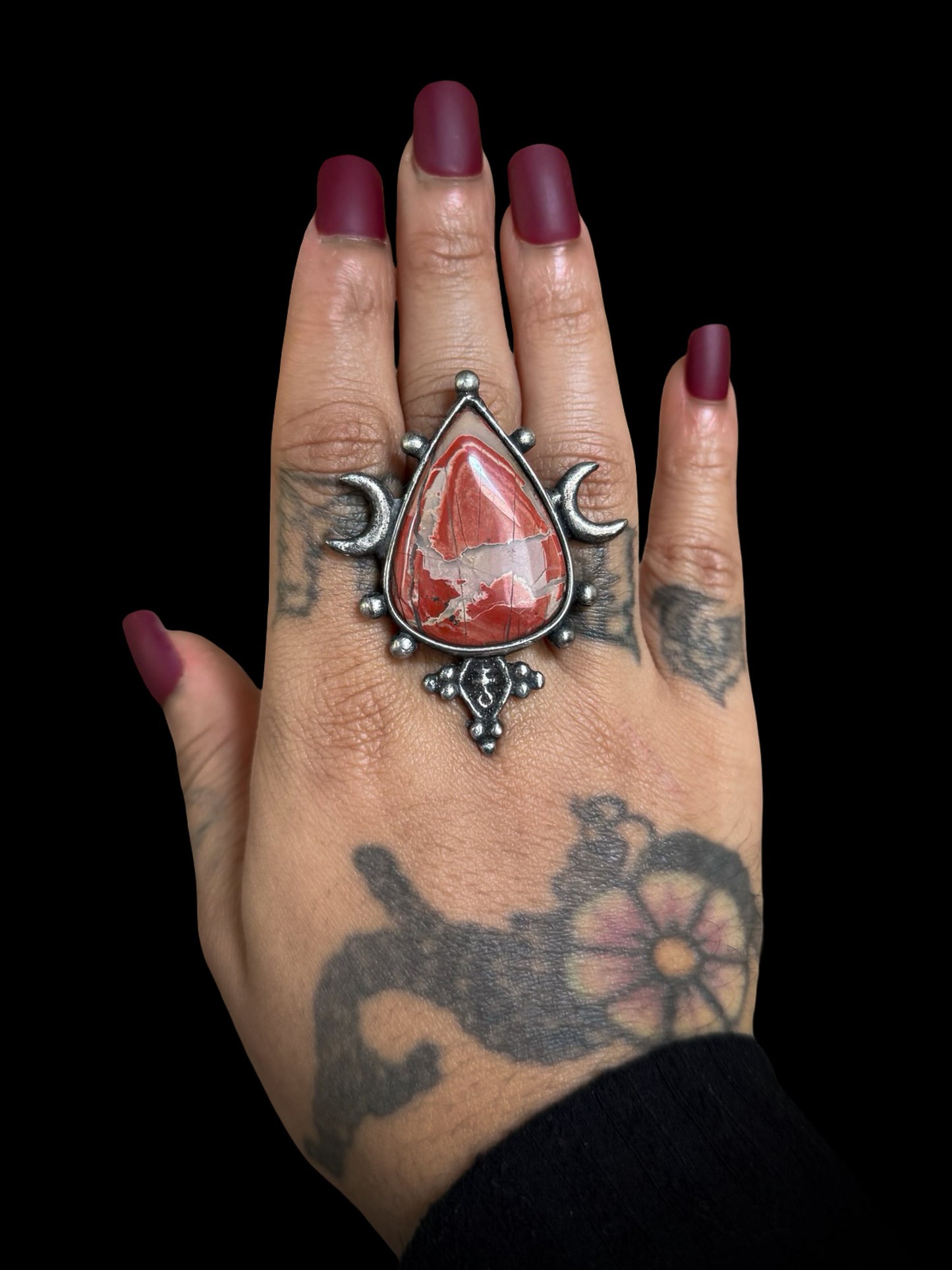 OXBOW | Red River Jasper Adjustable Ring