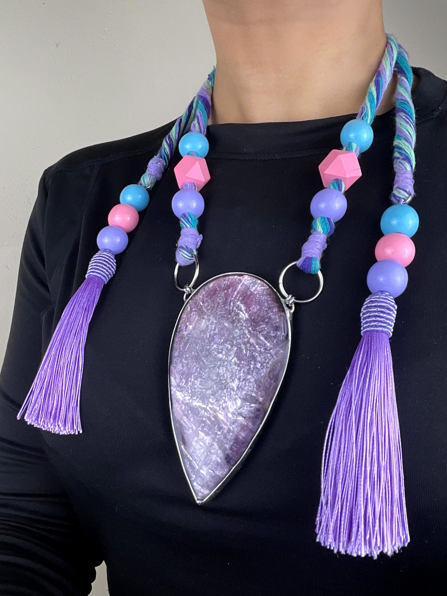 Chaitanya | Lepidolite Necklace