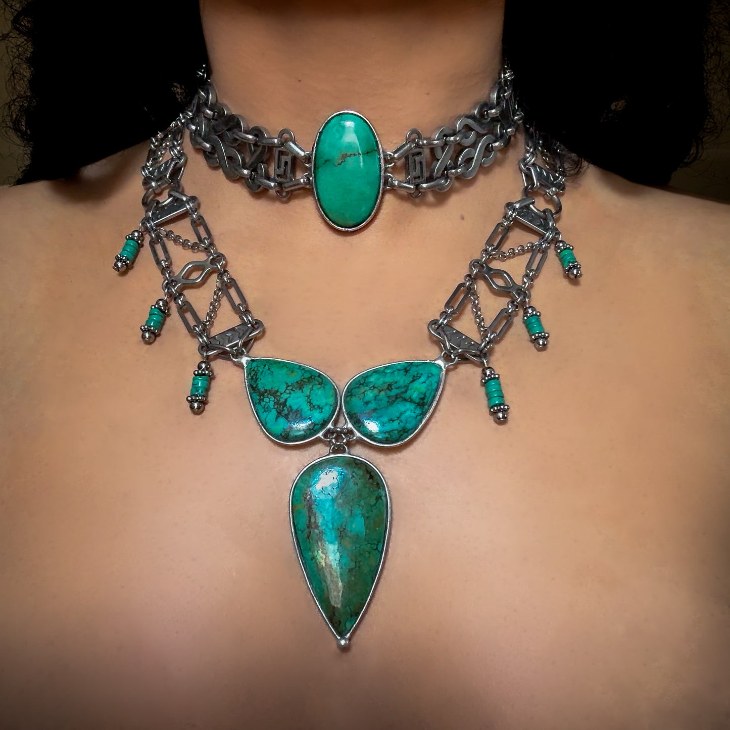 SOPDET | Tibetan Turquoise Choker