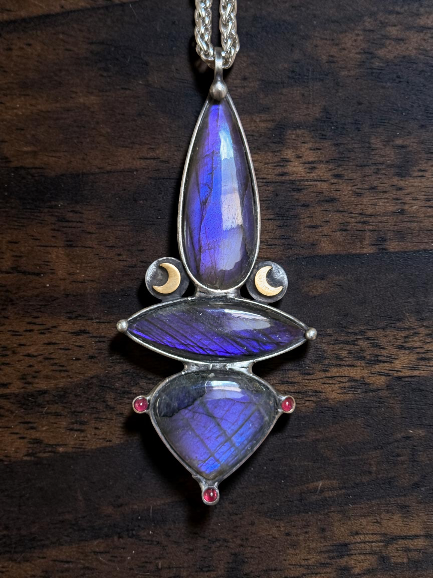 VESPER TRIPTYCH | Labradorite Necklace