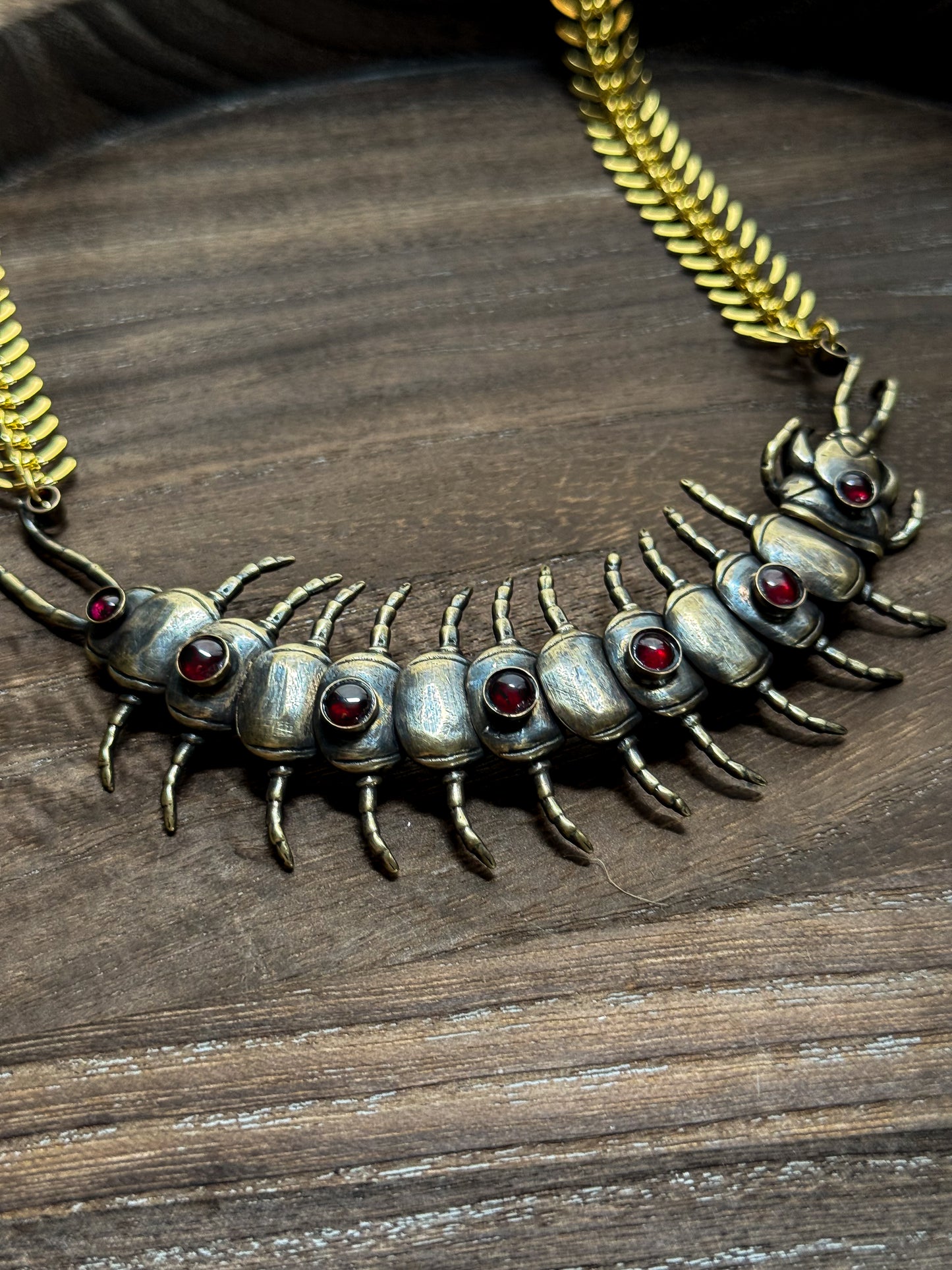 THE RED MAW | Garnet Necklace